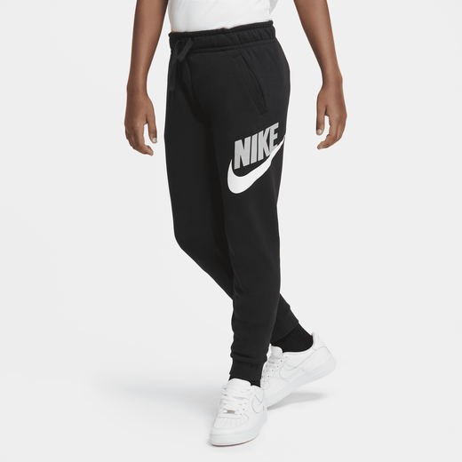 Nike Sportswear Club Fleece Older Kids' (Girls') High-Waisted Fitted  Trousers
