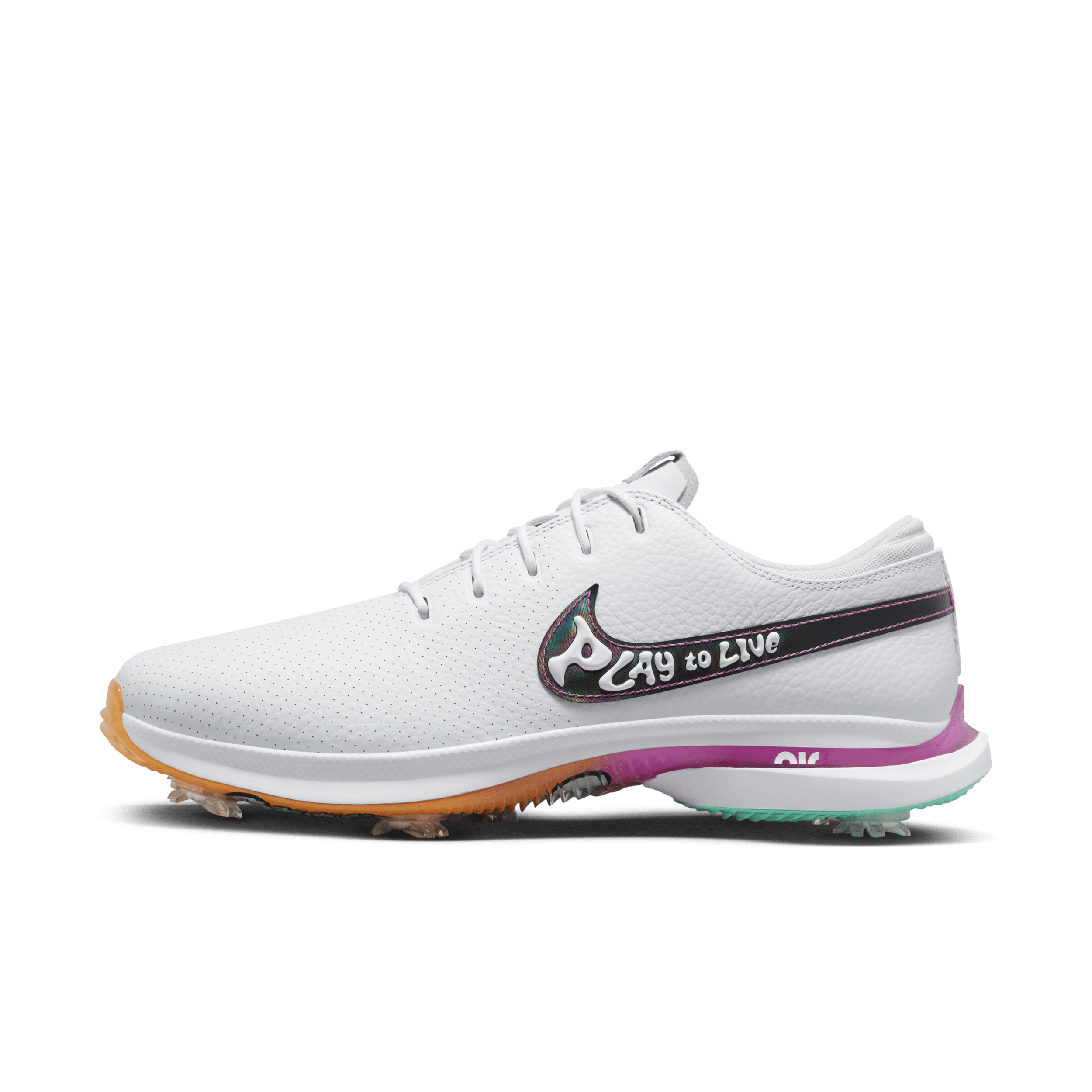 Roshe g golf shoes white/gold 2018 on sale