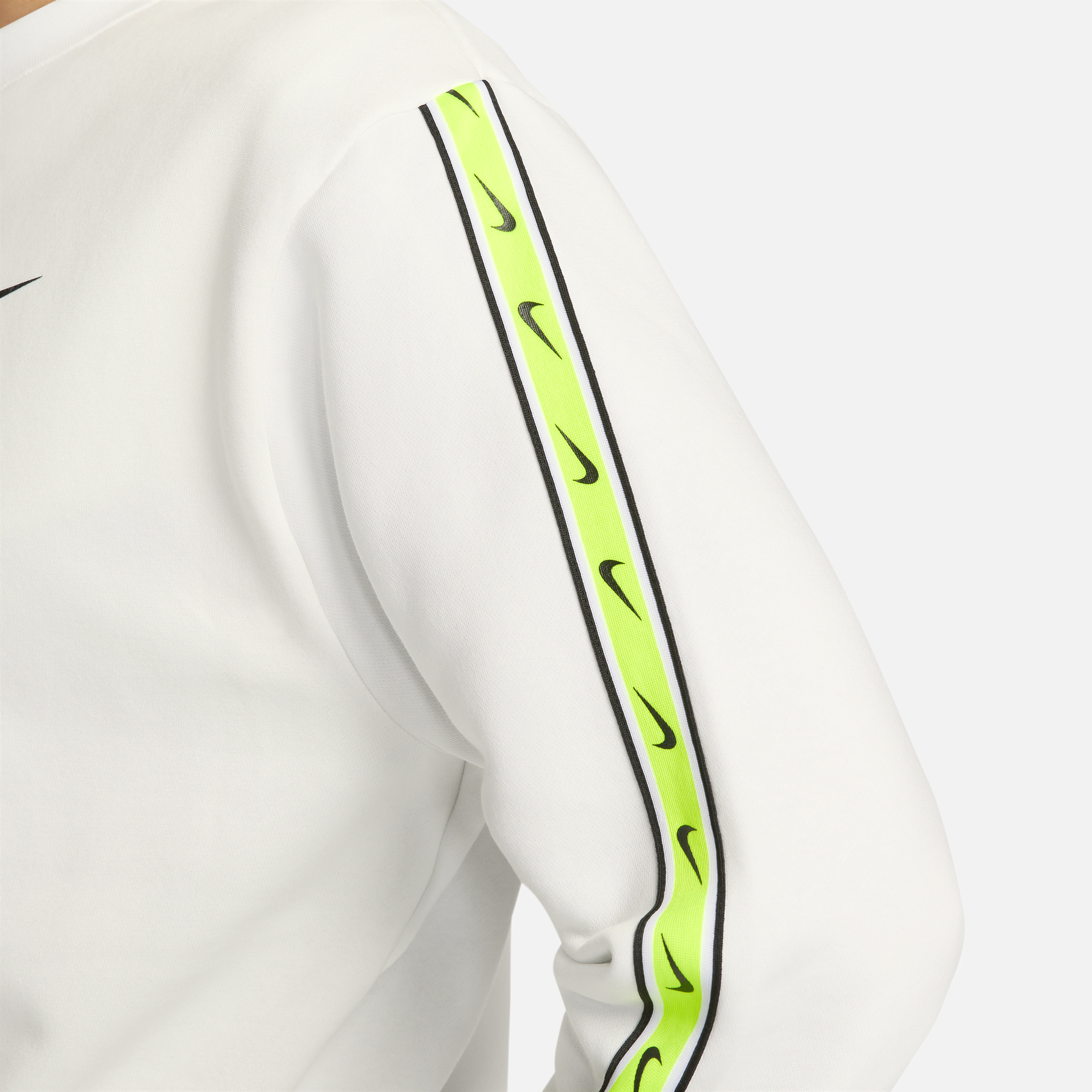 Nike taped sweater top