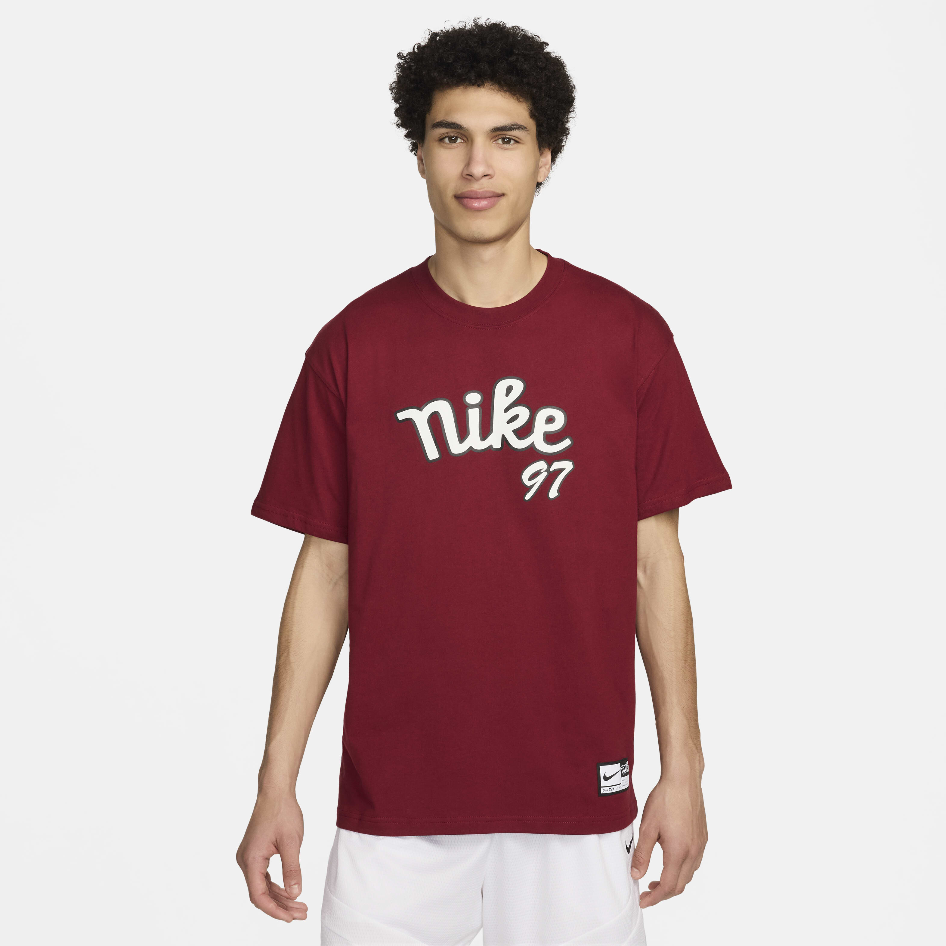 red mens nike t shirt