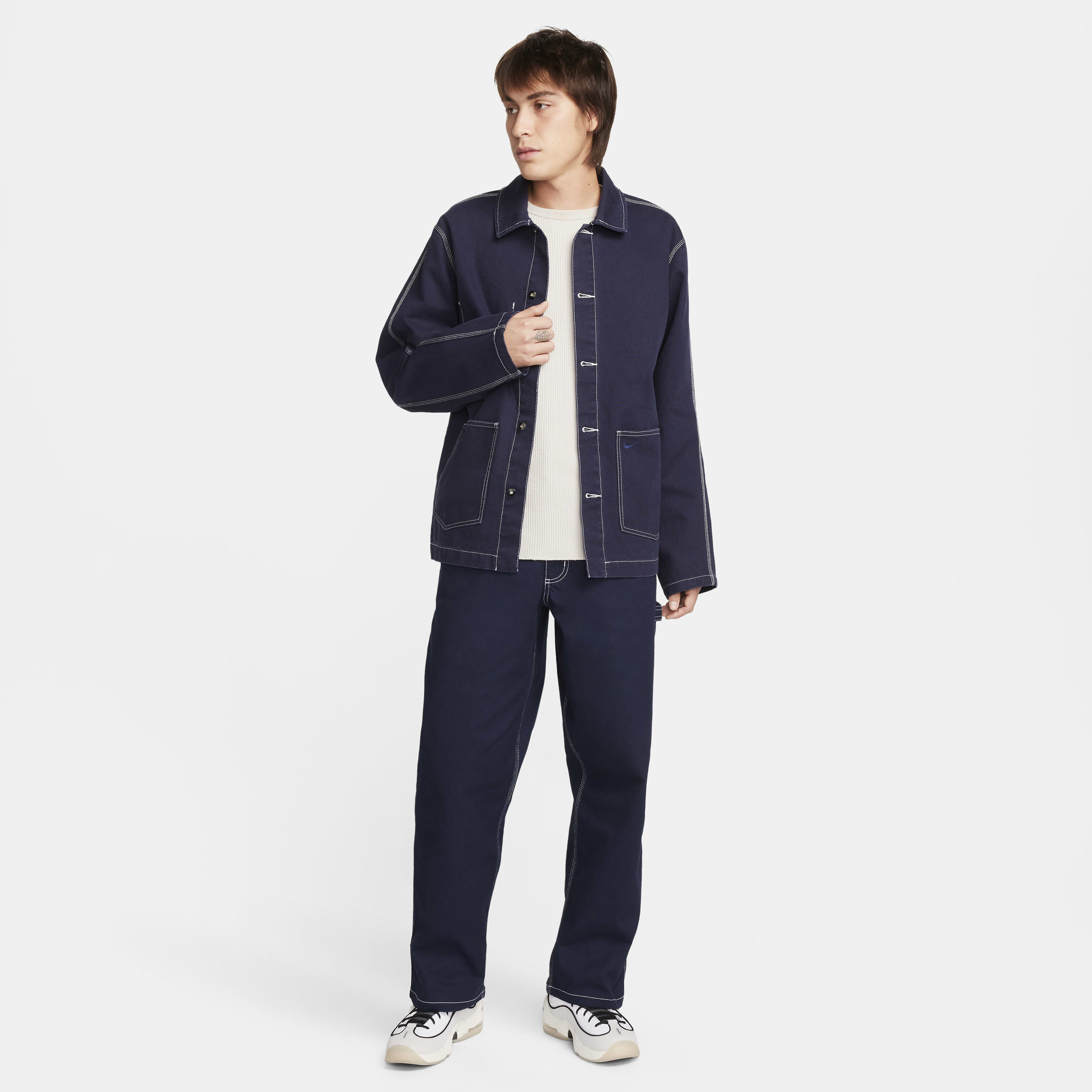 選ぶなら Buy Nike Life Men's Chore Coat - Obsidian/Obsidian | Nike ジャケット・アウター