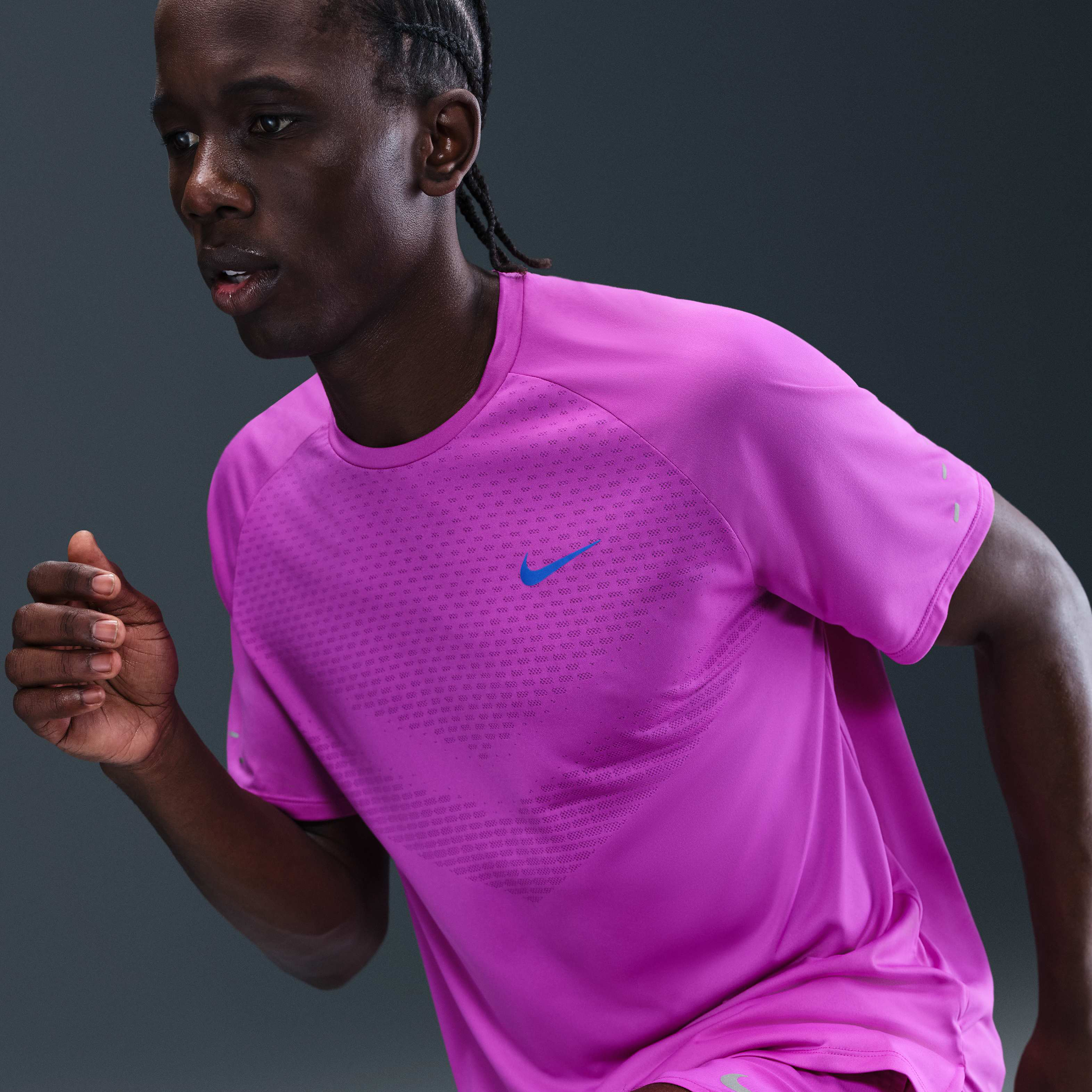 Buy Nike Stride Men's Dri-FIT ADV Short-Sleeve Running Top - Vivid