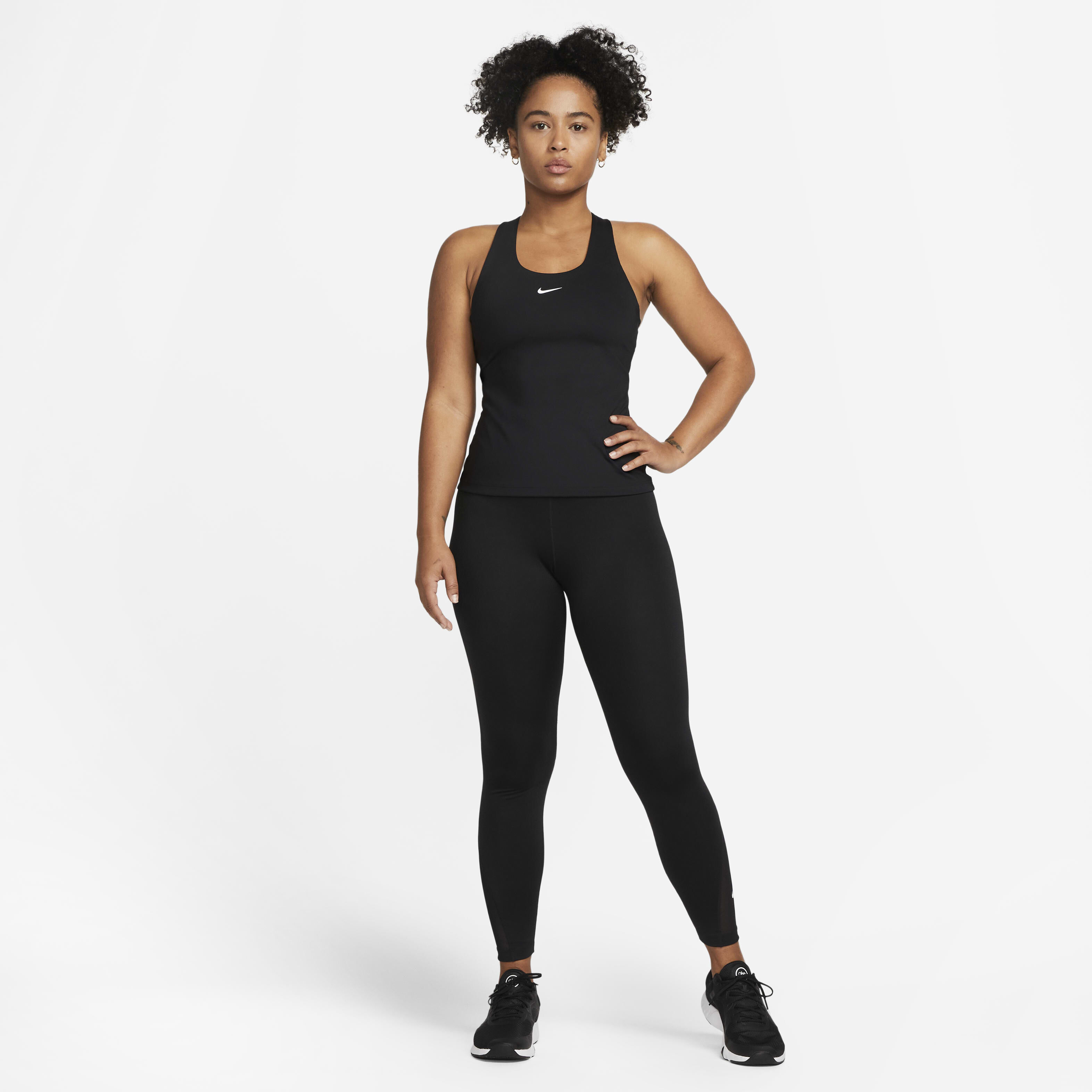 Buy Nike Swoosh Women s Medium support Padded Sports Bra Tank Nike Saudi Official