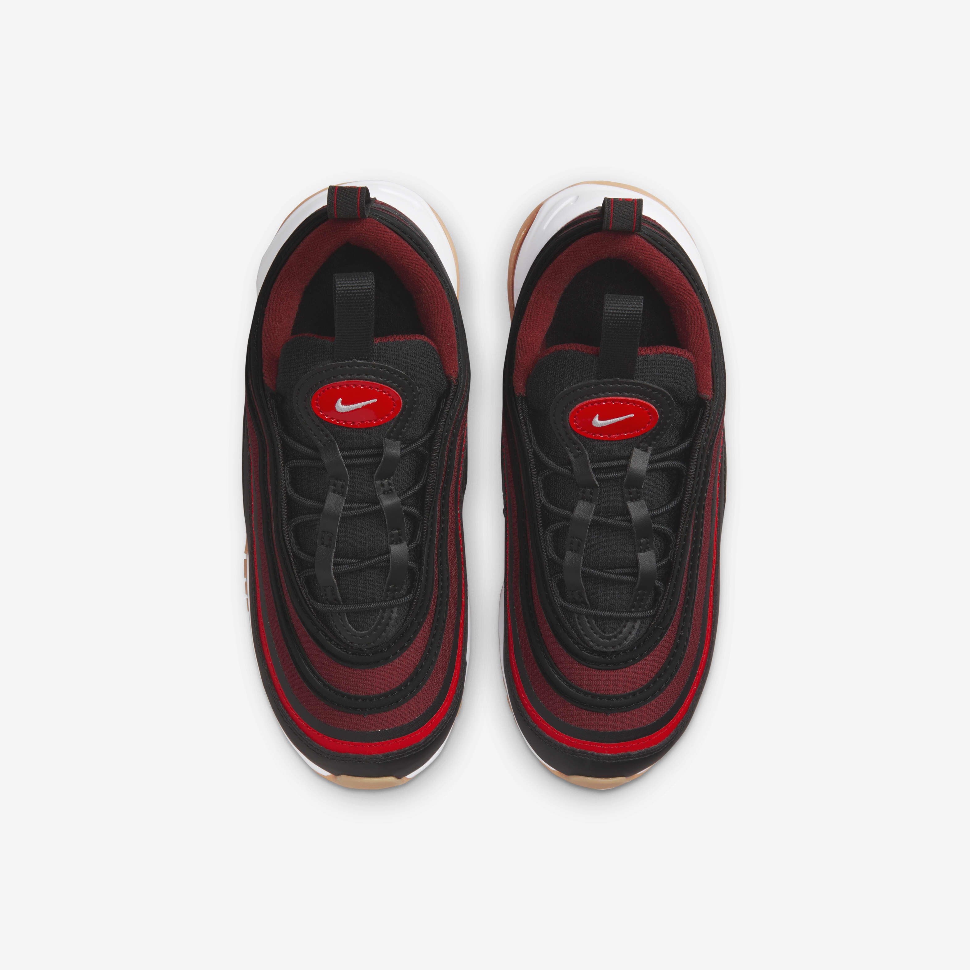 Buy Nike Air Max 97 Younger Kids Shoes Black Dark Team Red White University Red Nike Saudi Official