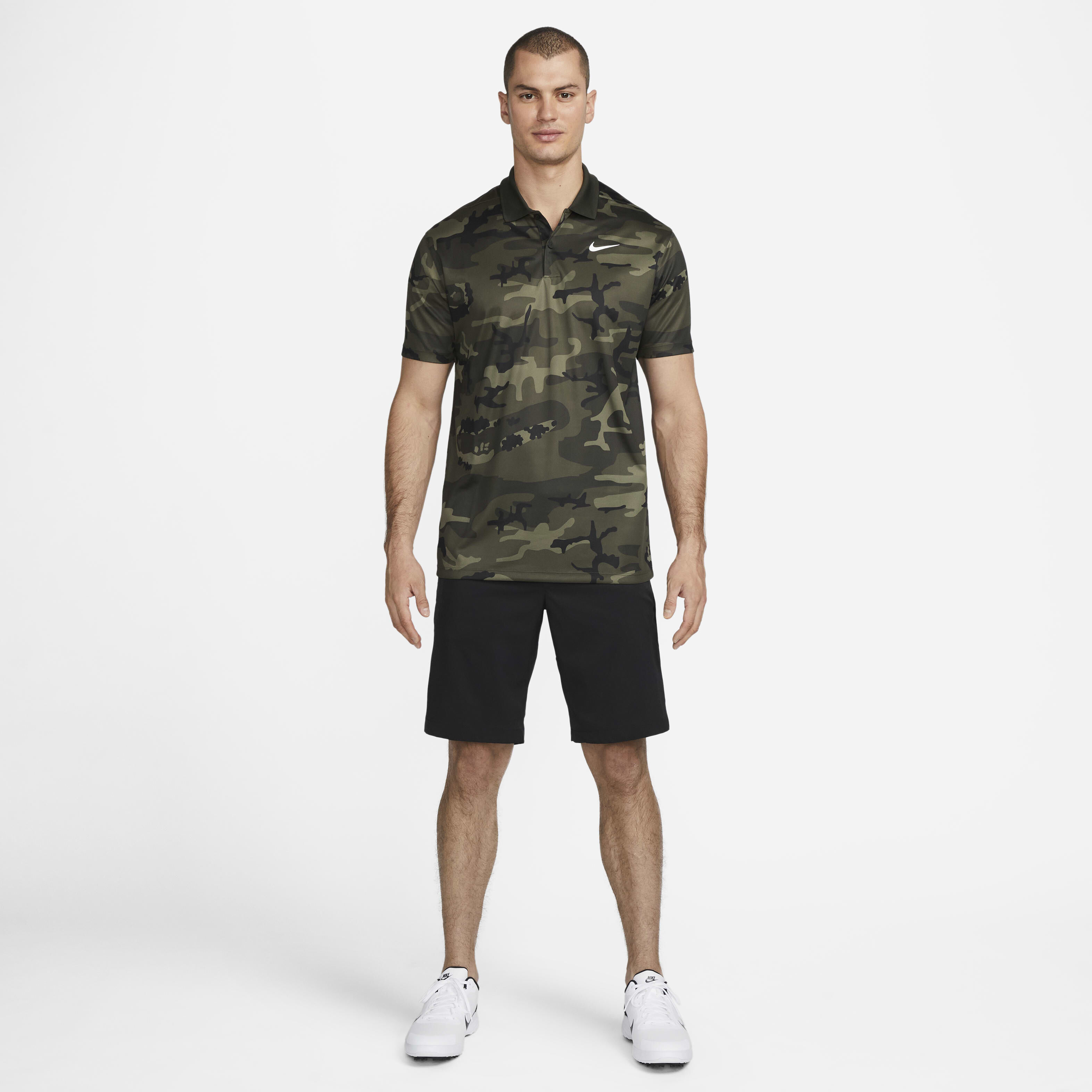 Nike golf polo camo online