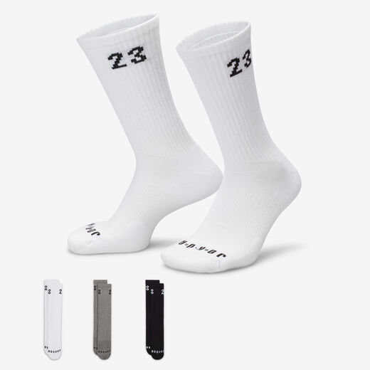 Socks-JRDN, Jordan Essentials, Crew Socks (3 Pairs)