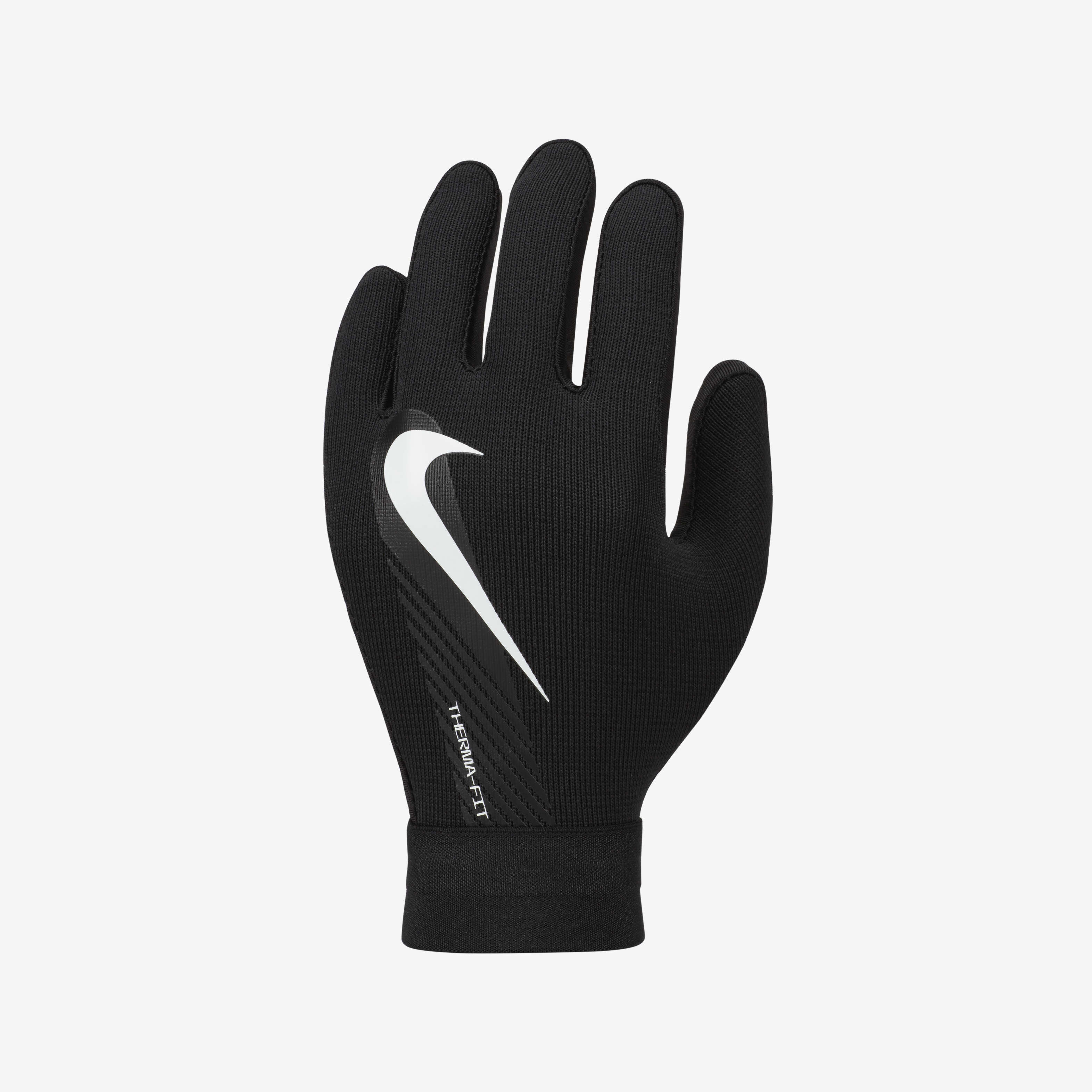 Buy Nike Therma FIT Academy Kids Football Gloves Black Black White Nike Saudi Official