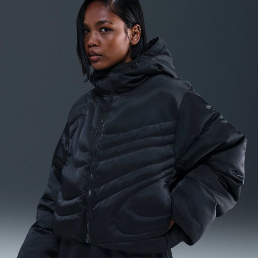 Women's Jackets & Gilets-Nike, Nike Sportswear Swoosh Series, Women's Therma-FIT Oversized Down Puffer Jacket Women's Jackets & Gilets-Nike, Nike Sportswear Swoosh Series, Women's Therma-FIT Oversized Down Puffer Jacket