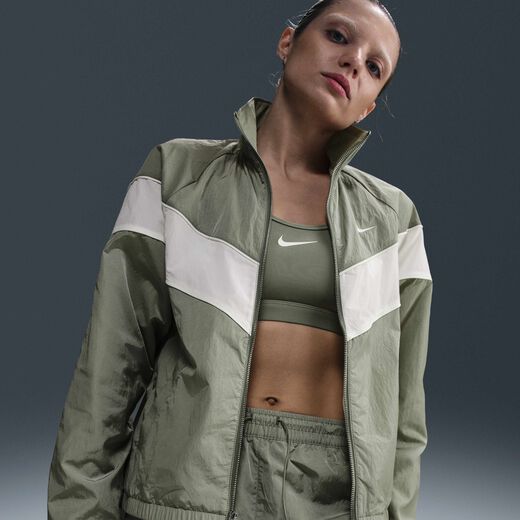 Nike Clothing-Nike, Nike Windrunner, Women's Loose UV Woven Full-Zip Jacket