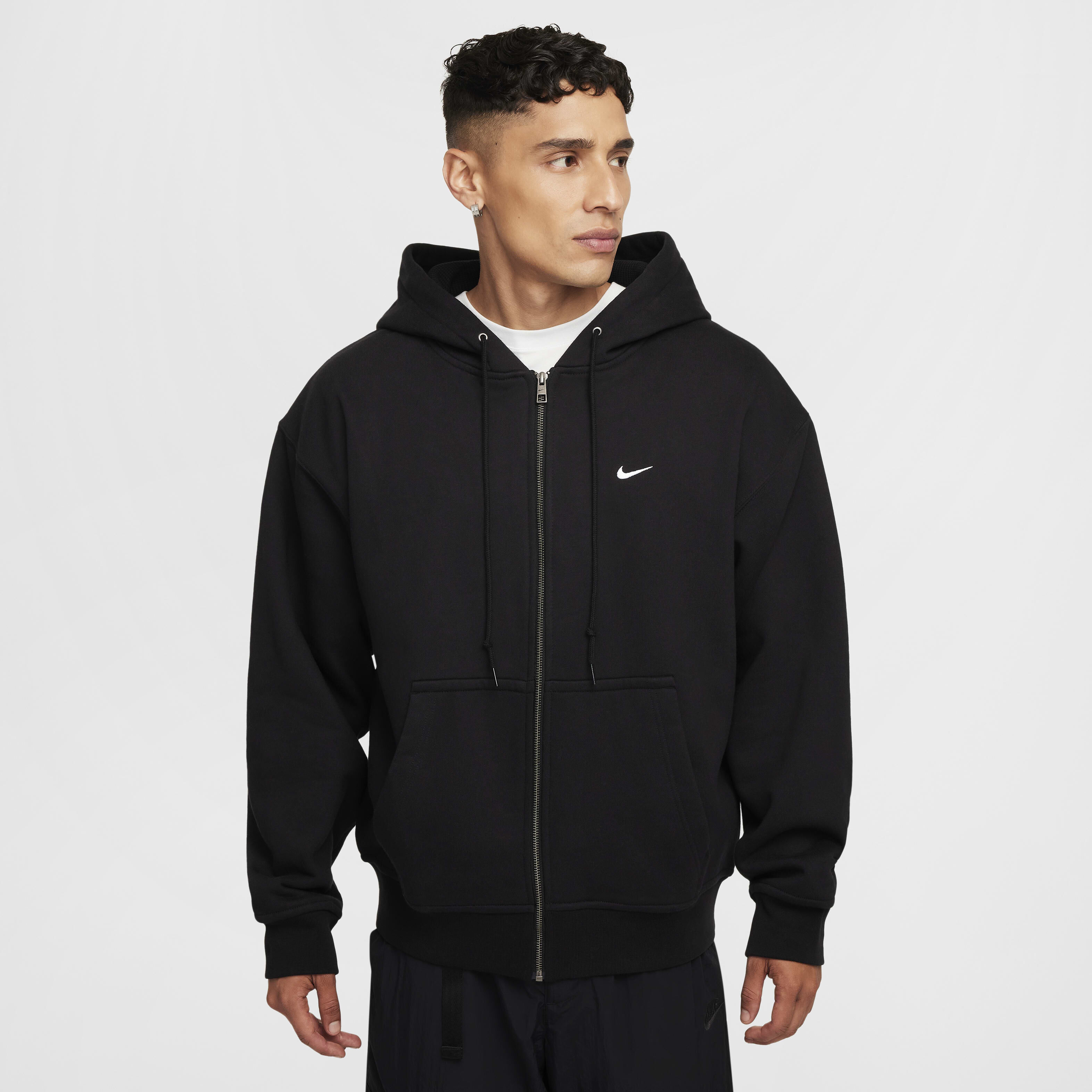 Buy Nike Solo Swoosh Men s Thermal Full Zip Hoodie Nike Saudi Official