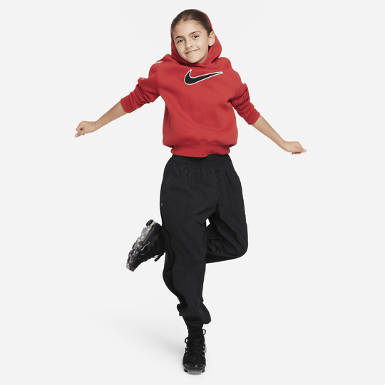 Red nike 2025 hoodie girls