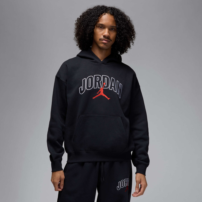 Brooklyn Nike Jordan Hoodie Red Buy Jordan Brooklyn Fleece Men's