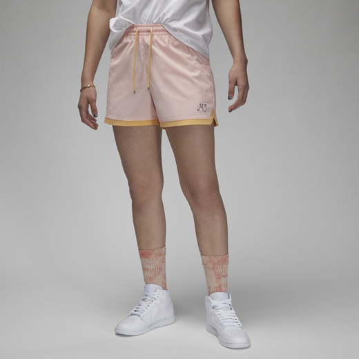 Shop Jordan Women s Woven Shorts Nike KSA