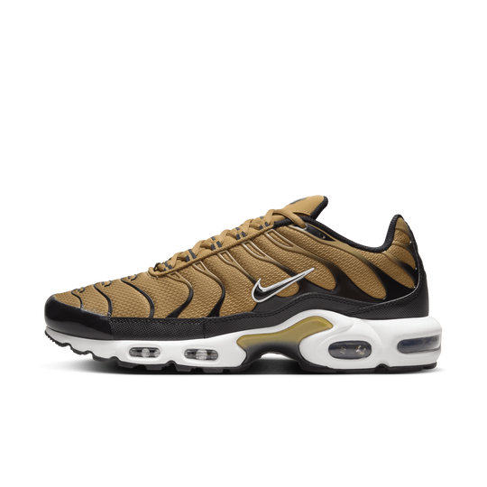 Nike air max plus shoes shop black/gold