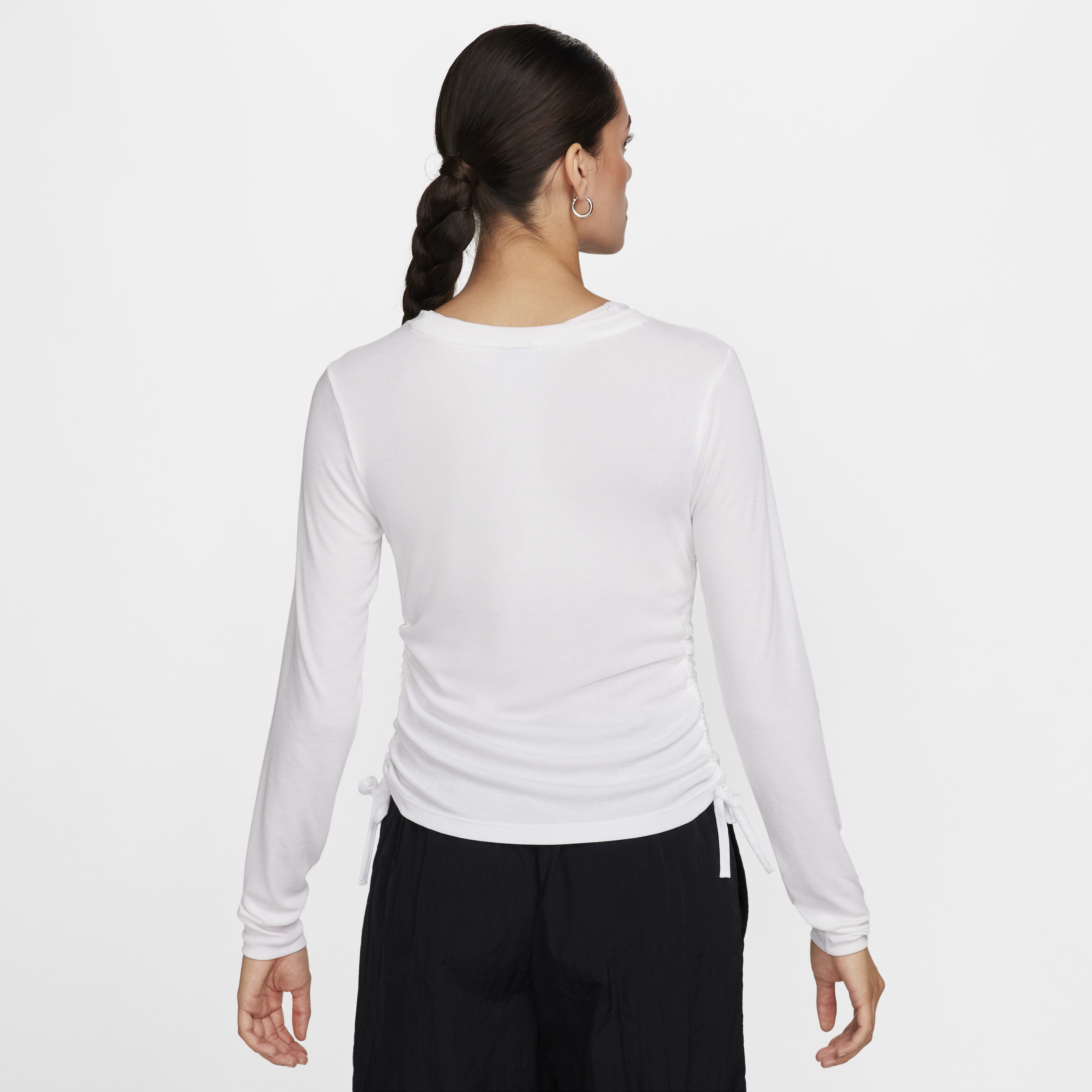 Women's nike sportswear essential crop long sleeve top hotsell