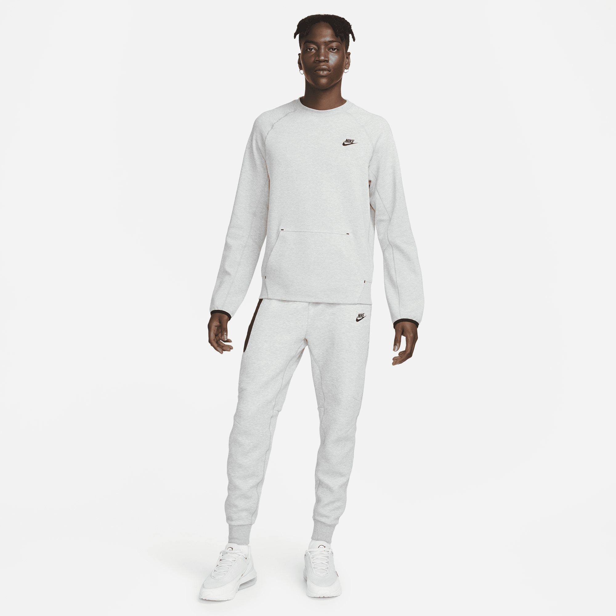 Nike tech sales fleece navy white