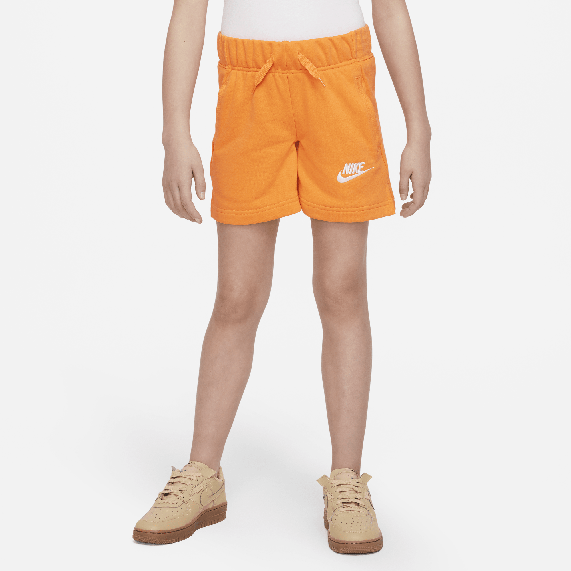 Shop Sportswear Club Older Kids Girls French Terry Shorts