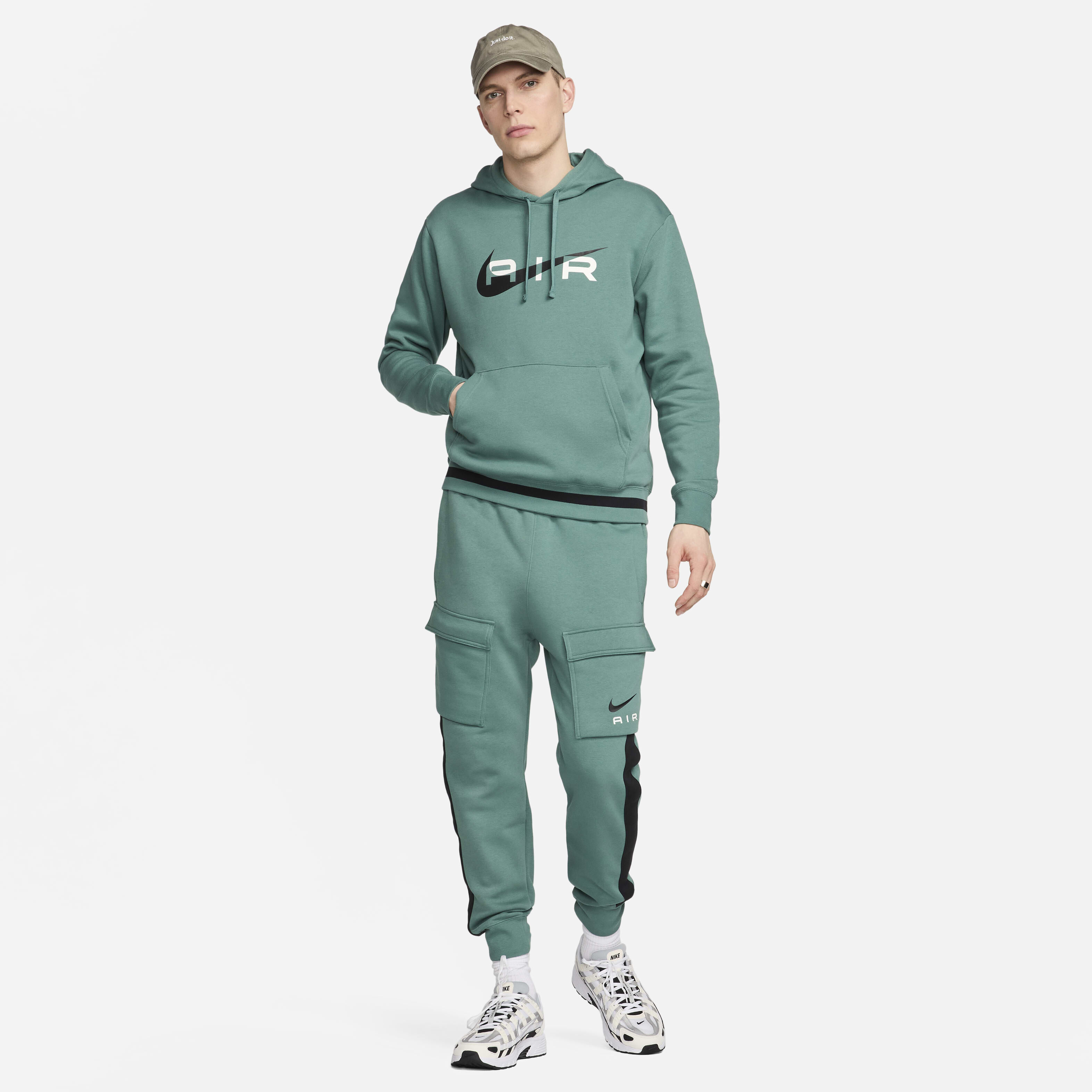 Nike air green hoodie clearance