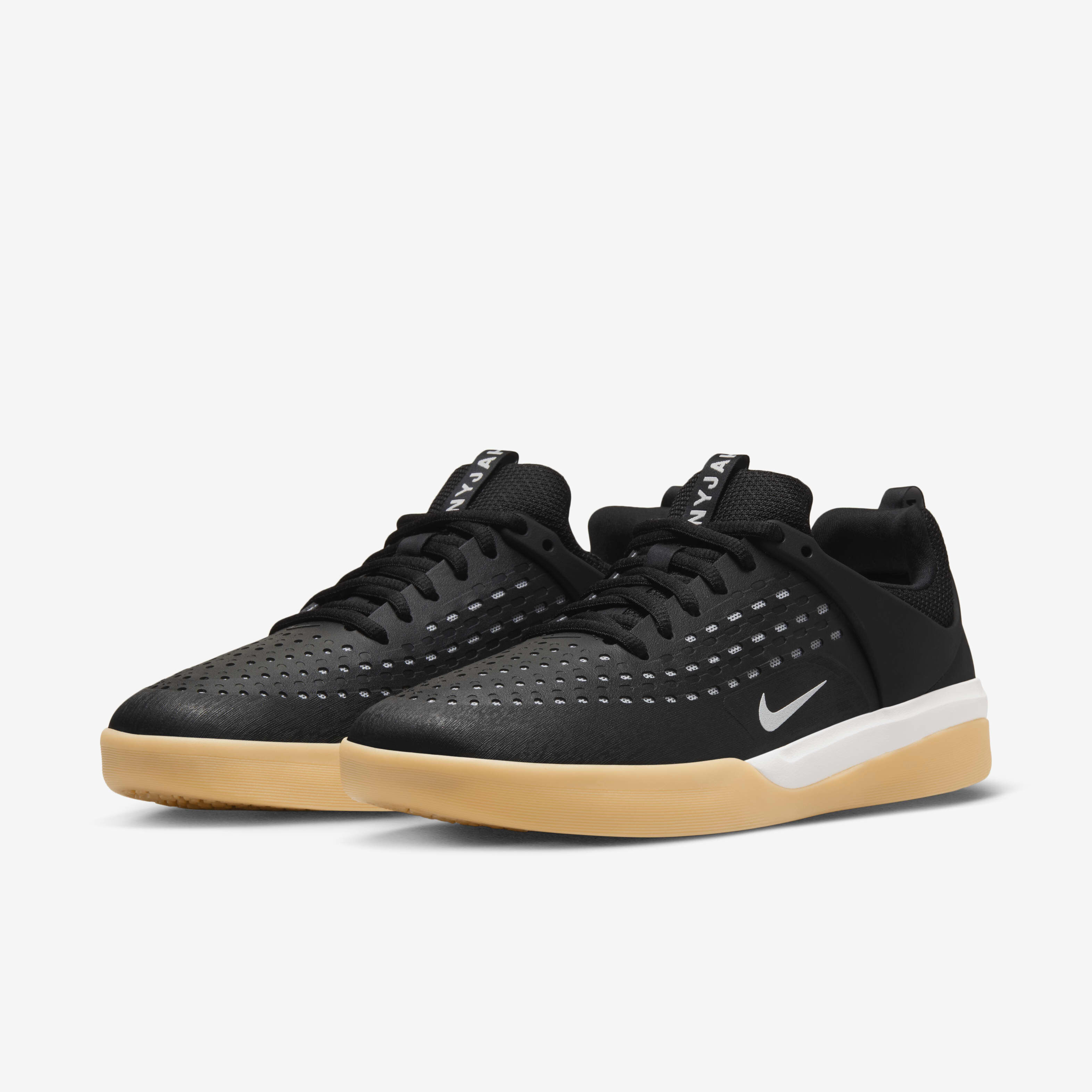 Buy Nike SB Zoom Nyjah 3 Skate Shoes Black Black White White Nike Saudi Official