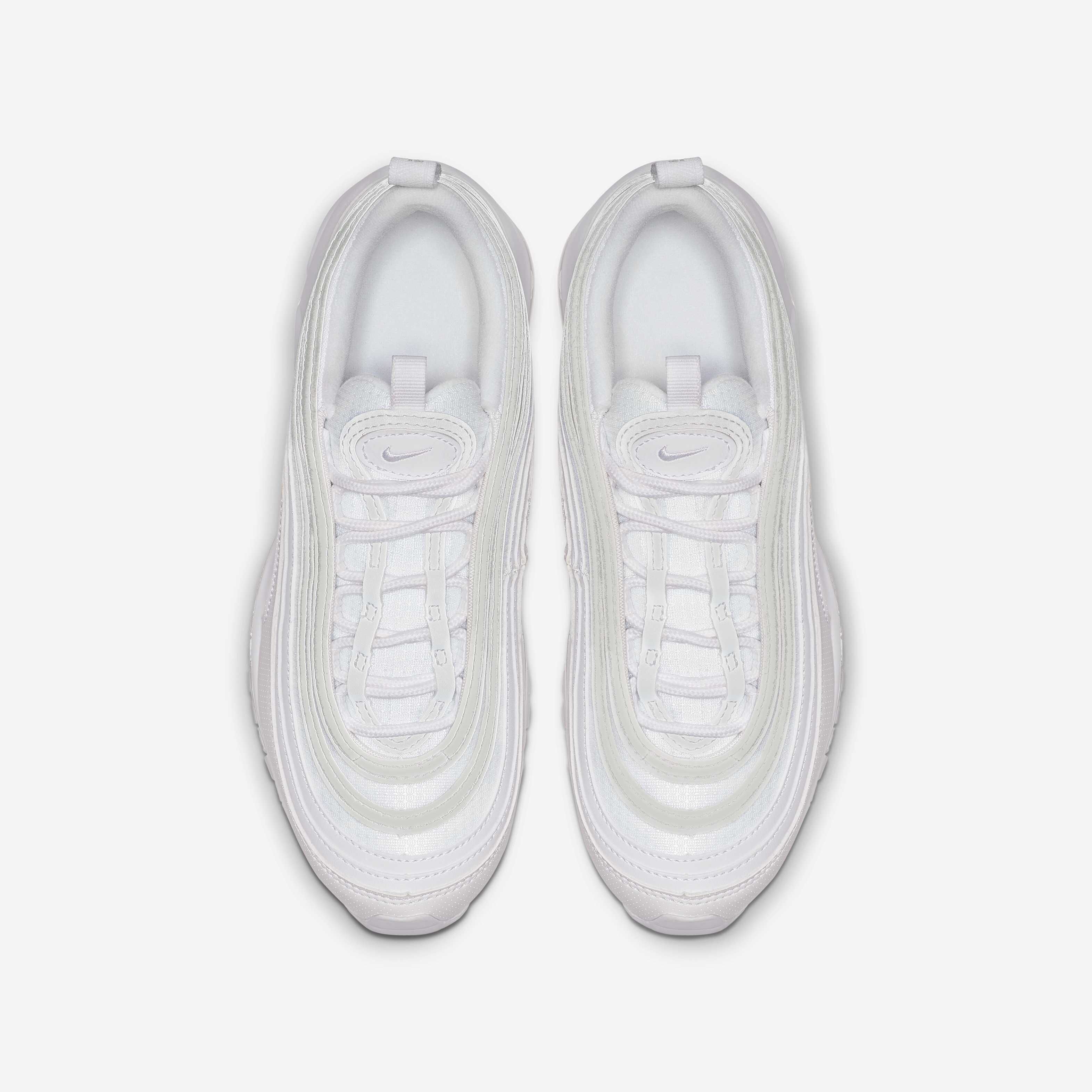 Buy Nike Air Max 97 Older Kids' Shoes - White/Metallic