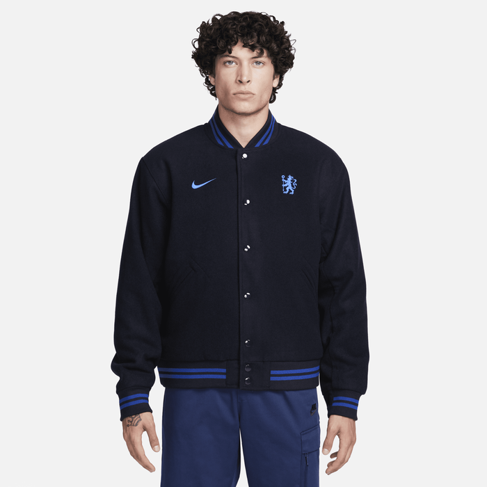 Shop Chelsea F.C. Men s Nike Football Varsity Jacket Nike KSA