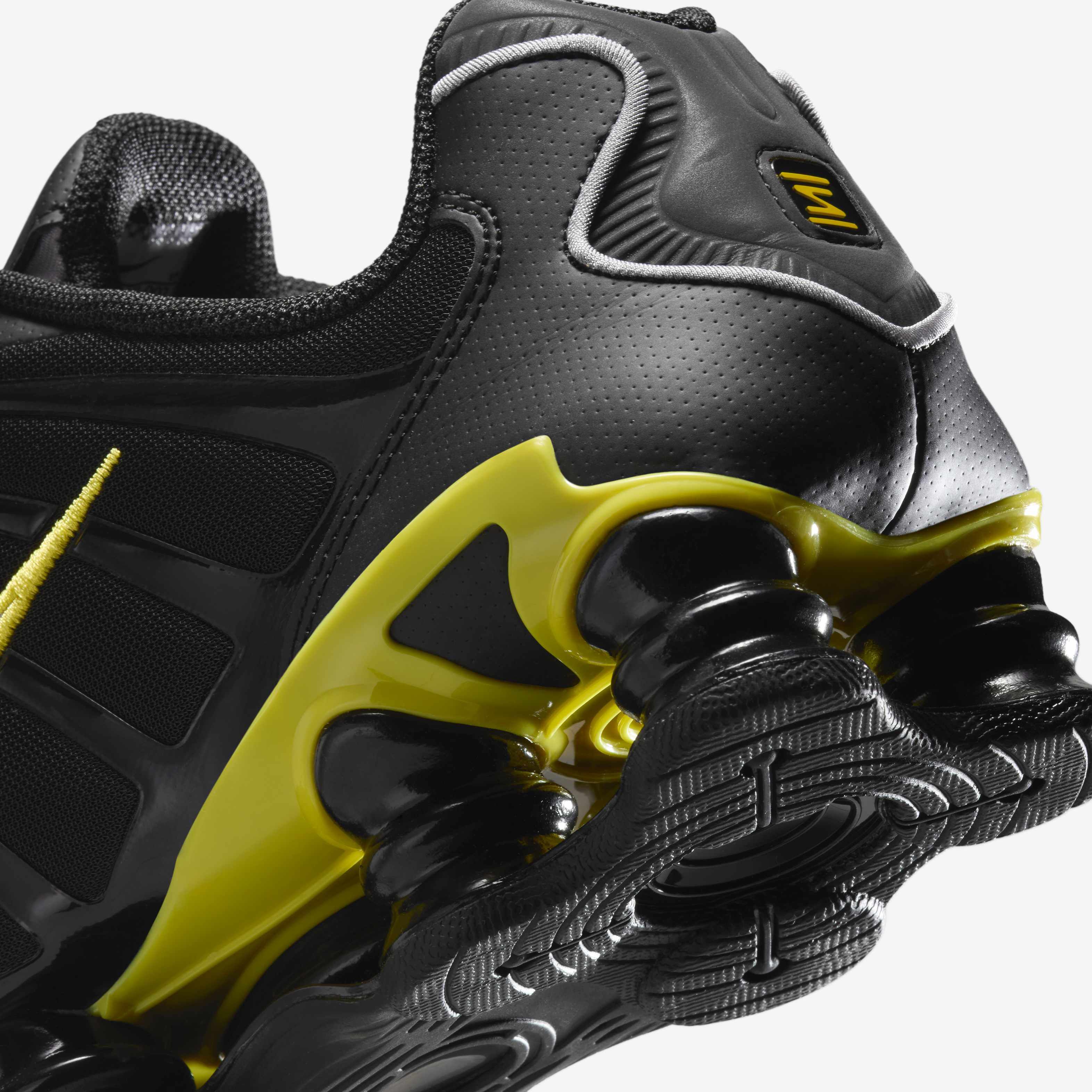 Buy Nike Shox TL Men's Shoes - Black/Dynamic Yellow/Metallic
