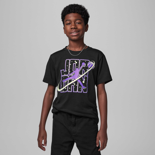 Jordan Sets-JRDN, Jordan, Older Kids' Flight Galaxy Glow T-Shirt