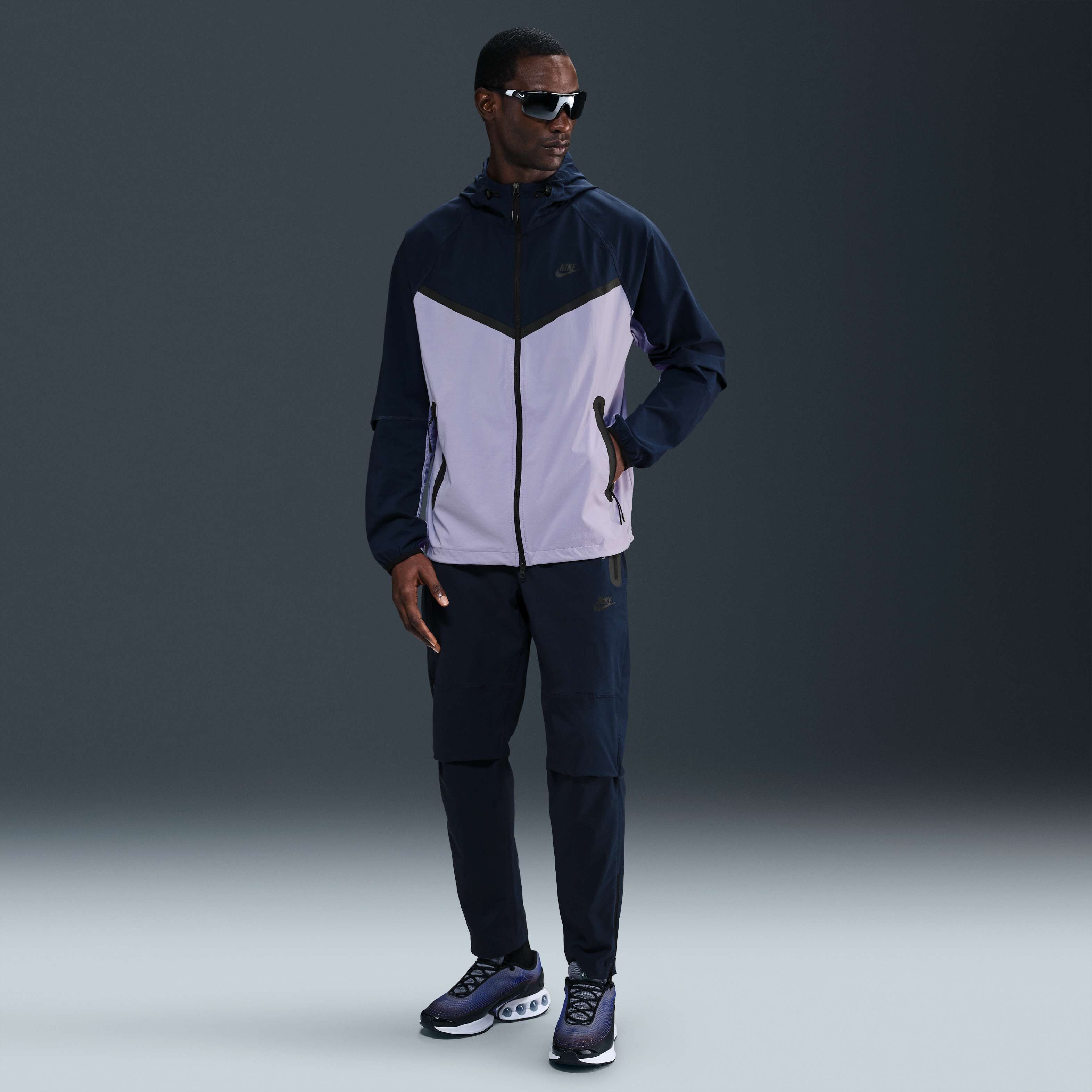 Buy Nike Tech Men's Woven Jacket - Hydrangeas/Obsidian/Black