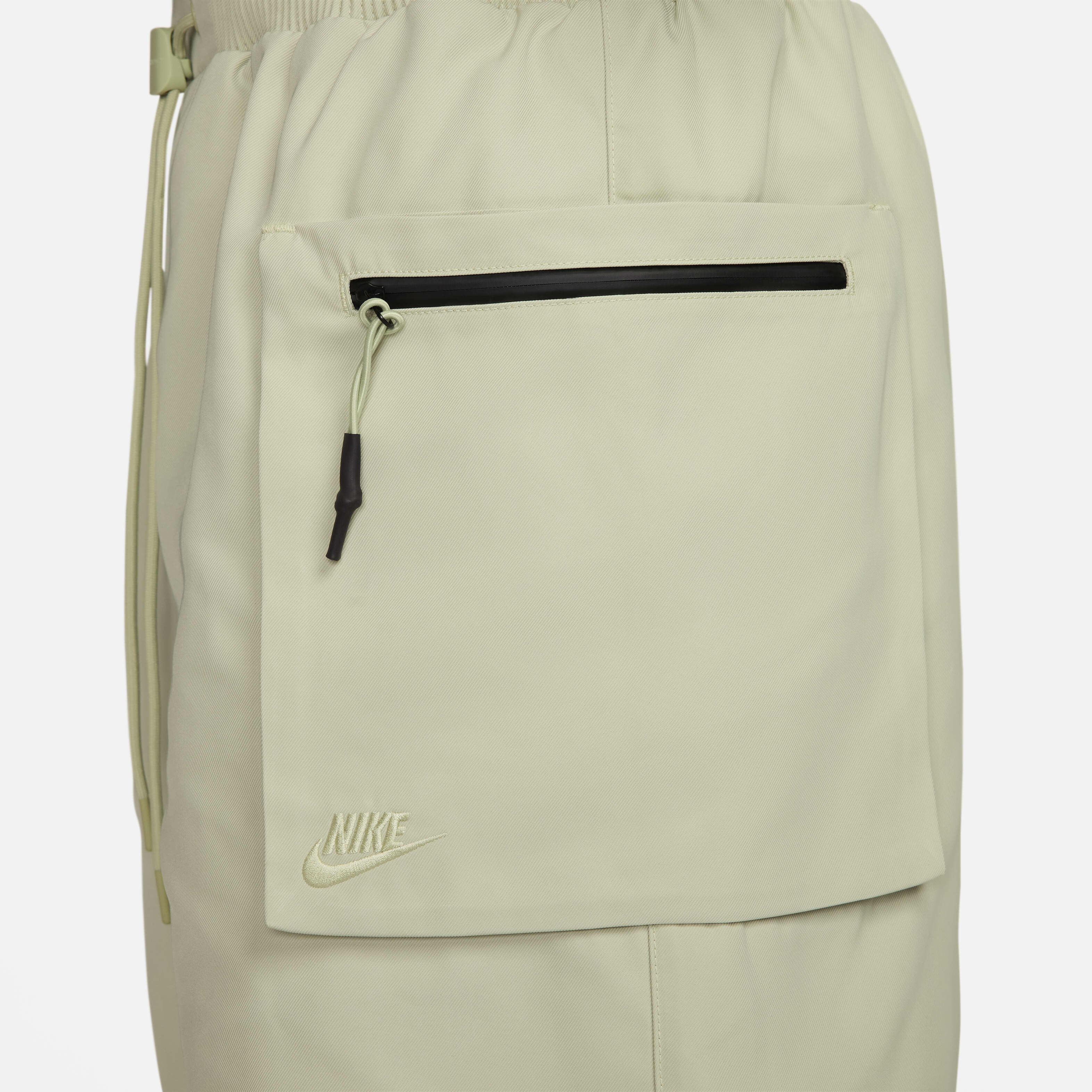 Buy Nike Sportswear Tech Pack Men s Woven Utility Shorts Olive Aura Black Olive Aura Nike Saudi Official