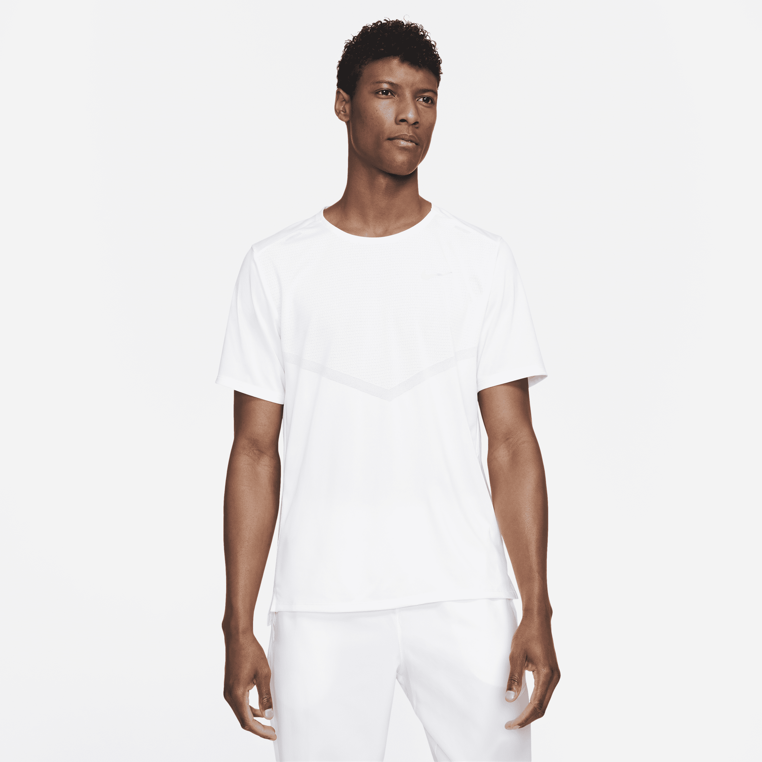 Shop Rise 365 Men s Dri FIT Short Sleeve Running Top Nike KSA