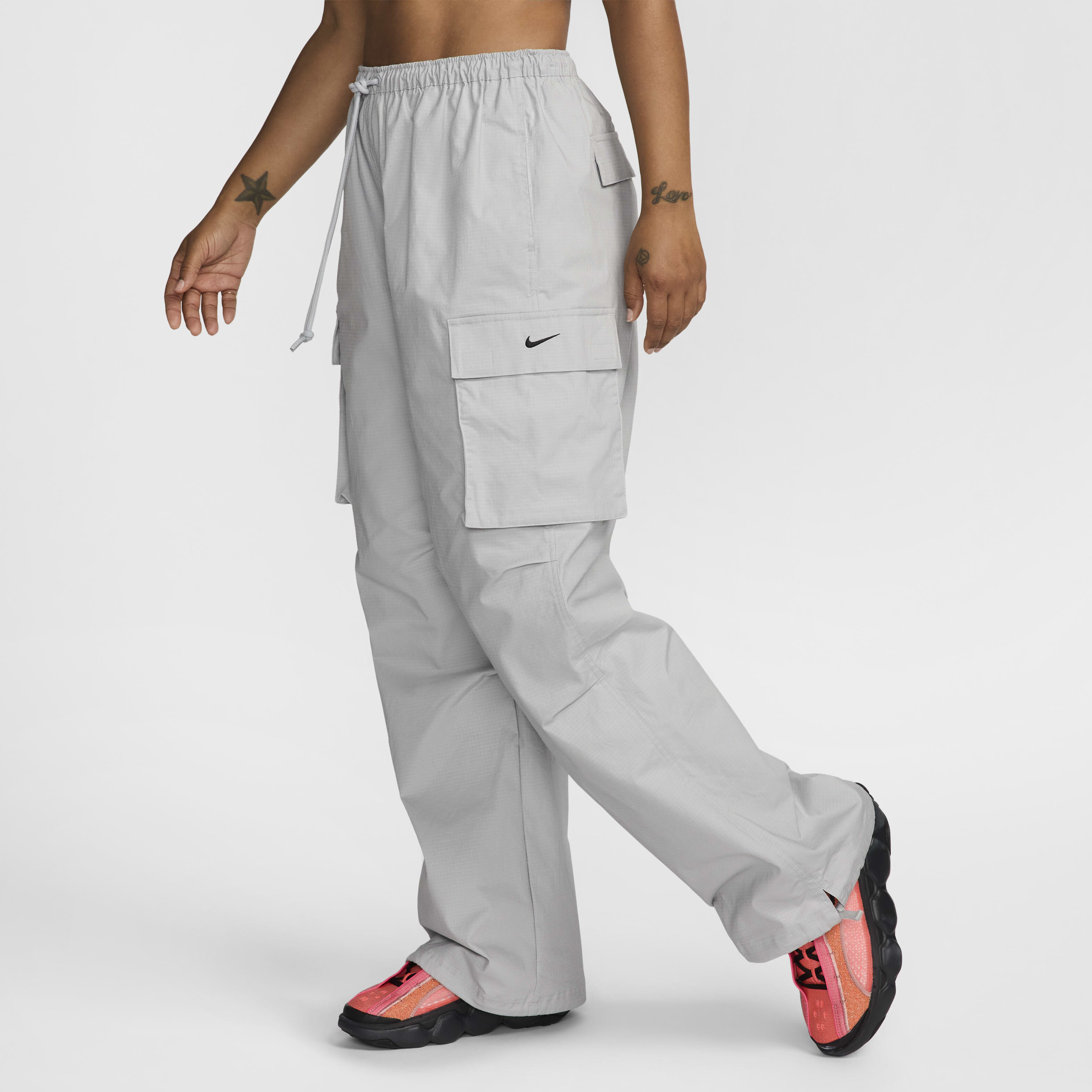 Buy Nike Sportswear Women's Mid-Rise Oversized Cargo Trousers