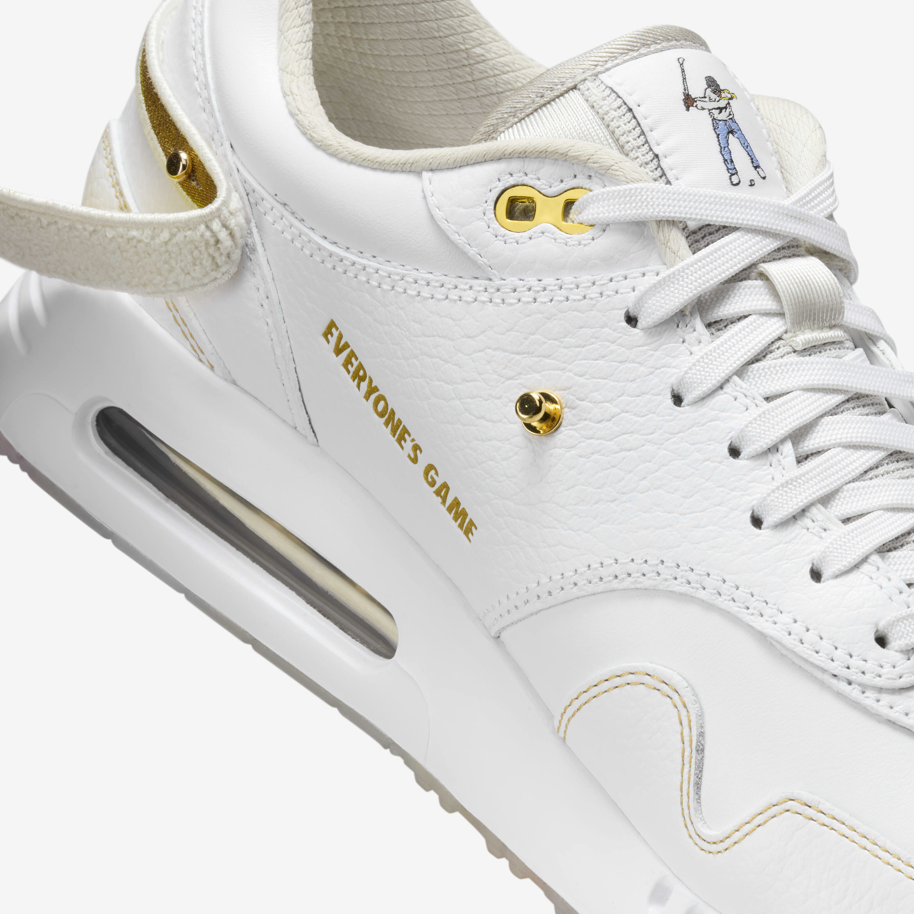 The Eastside Golf x Nike Air Max 1 '86: Interchangeable Swoosh Logos f –  Zeuskicks