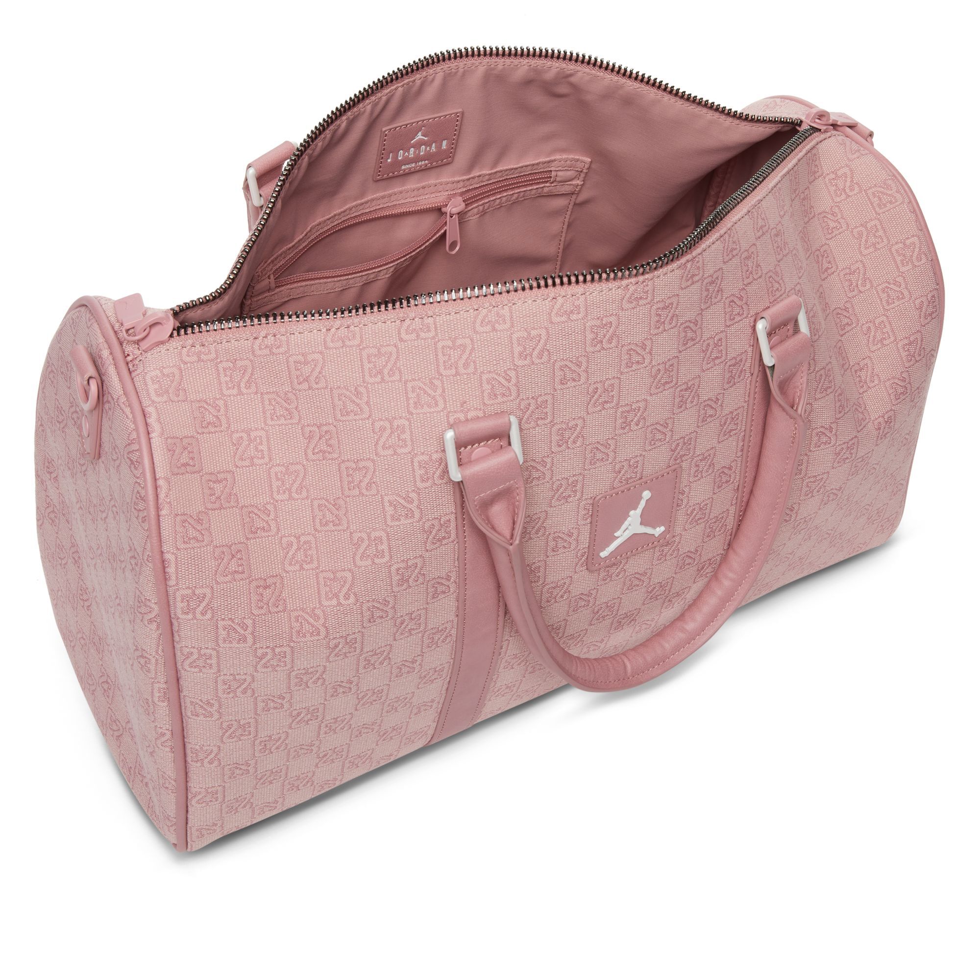 Buy Jordan Monogram Duffle Duffle Bag - Pink Glaze | Nike