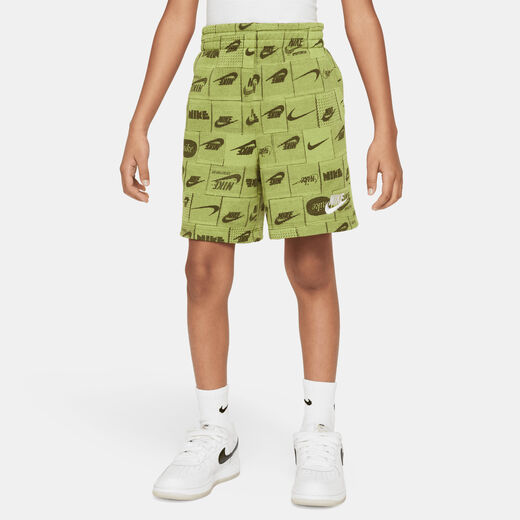 Shorts-Nike, Nike Sportswear Club, Little Kids' Printed Shorts