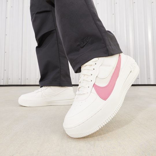 Nike air top force platform bianche