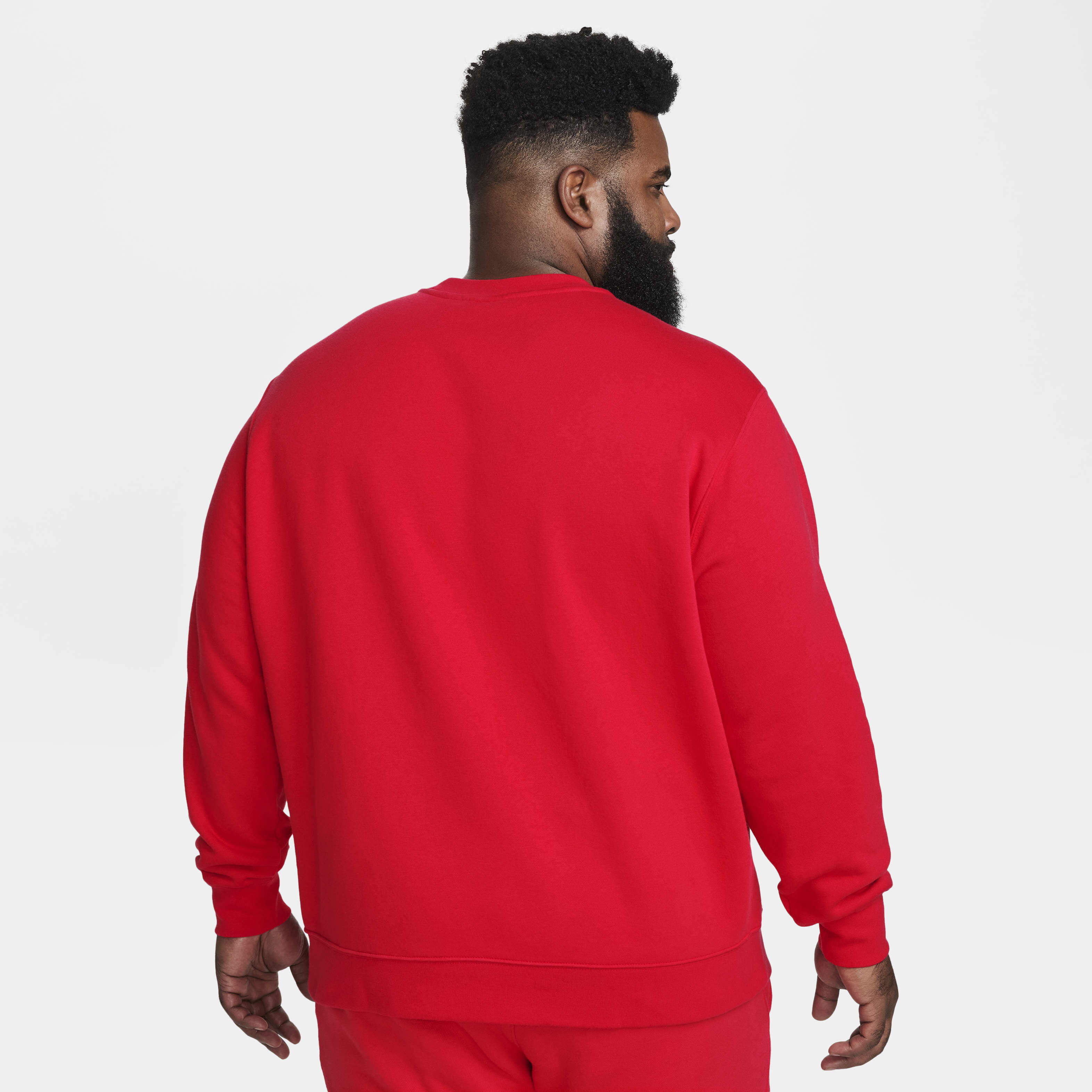 【NIKE】 Club Fleece Men's Crew☆ Red★追跡可 Buy Nike Sportswear Club Fleece Men's Crew - University Red
