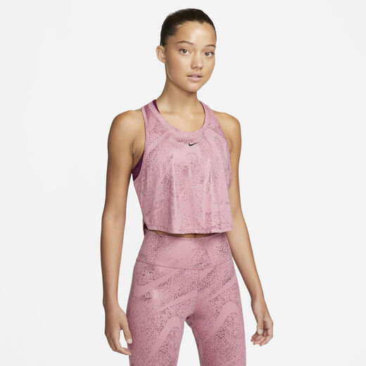 تيشيرتات وقمصان-نايكي, نايكي دراي-فِت وَن, تيشيرت التمرين برينتد بلا أكمام للنساء