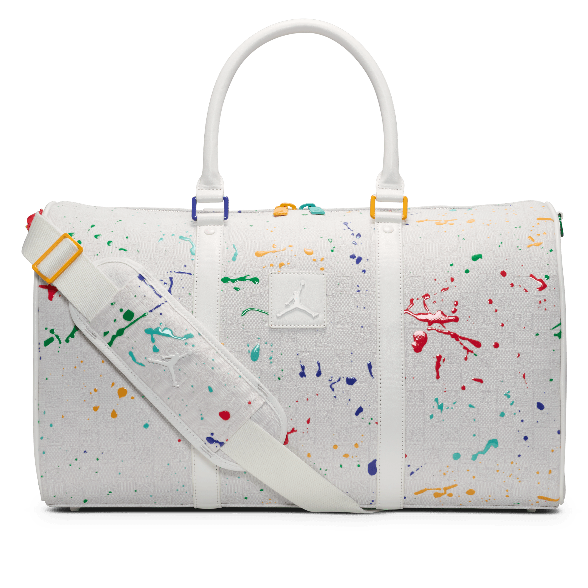Buy Jordan Monogram Duffle Duffle Bag - Sail | Nike Saudi