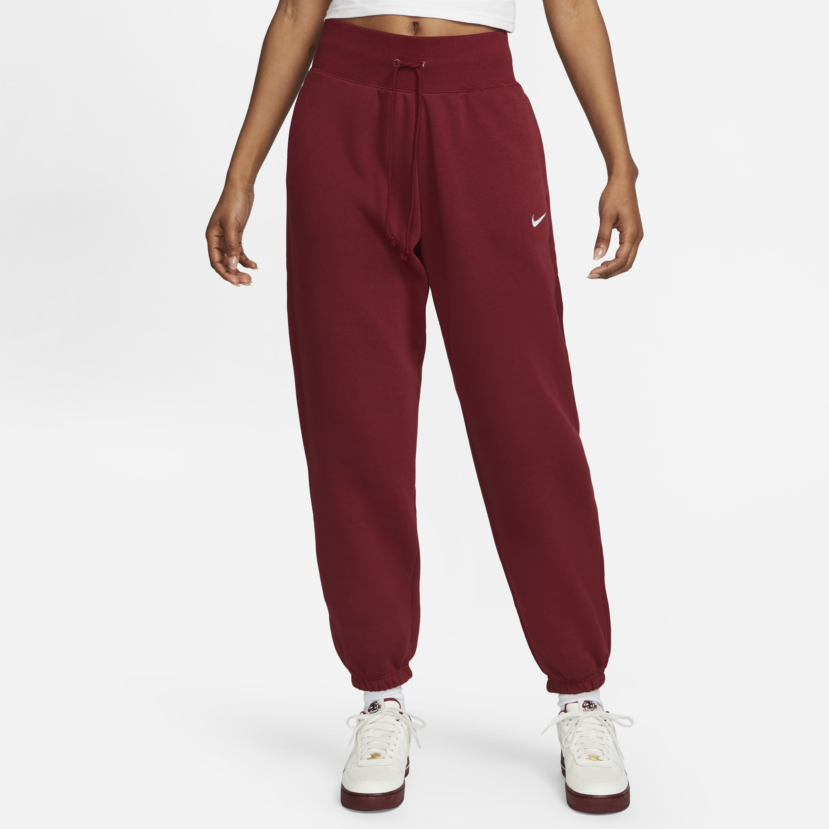Buy Nike Sportswear Phoenix Fleece Women s High Waisted Oversized Tracksuit Bottoms Nike Saudi Official
