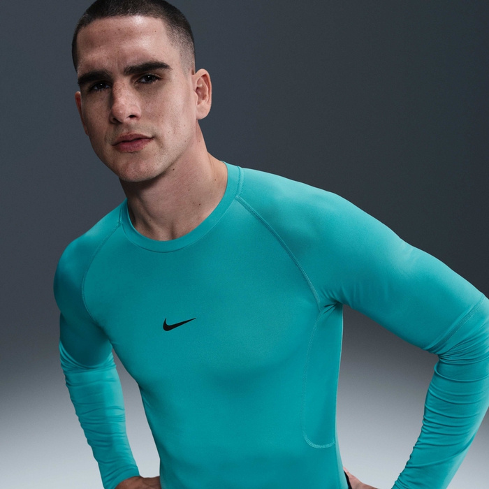 Buy Nike Pro Men's Dri-FIT Tight Long-Sleeve Fitness Top Dusty