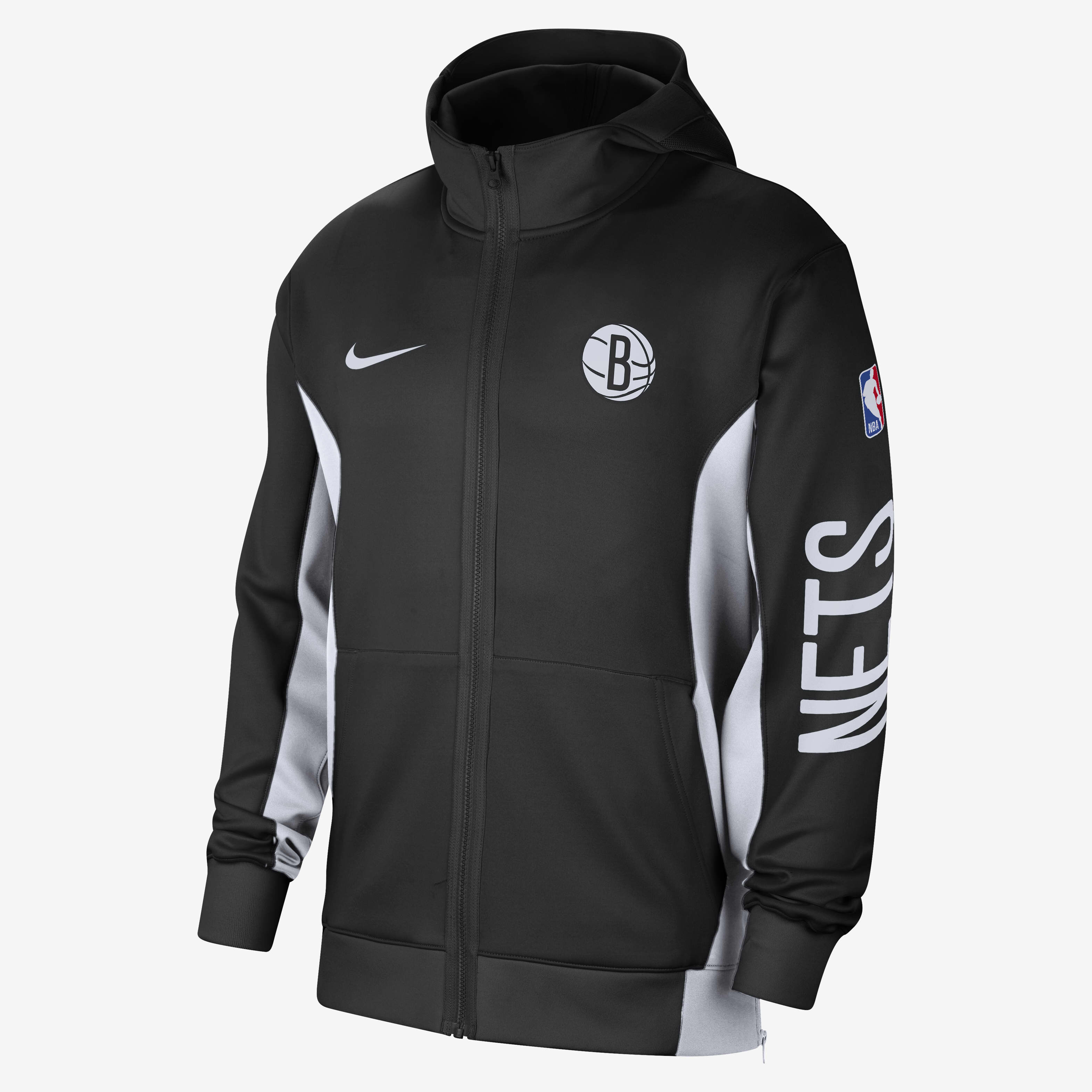 Buy Brooklyn Nets Showtime Men s Nike Dri FIT NBA Full Zip Hoodie Nike Saudi Official