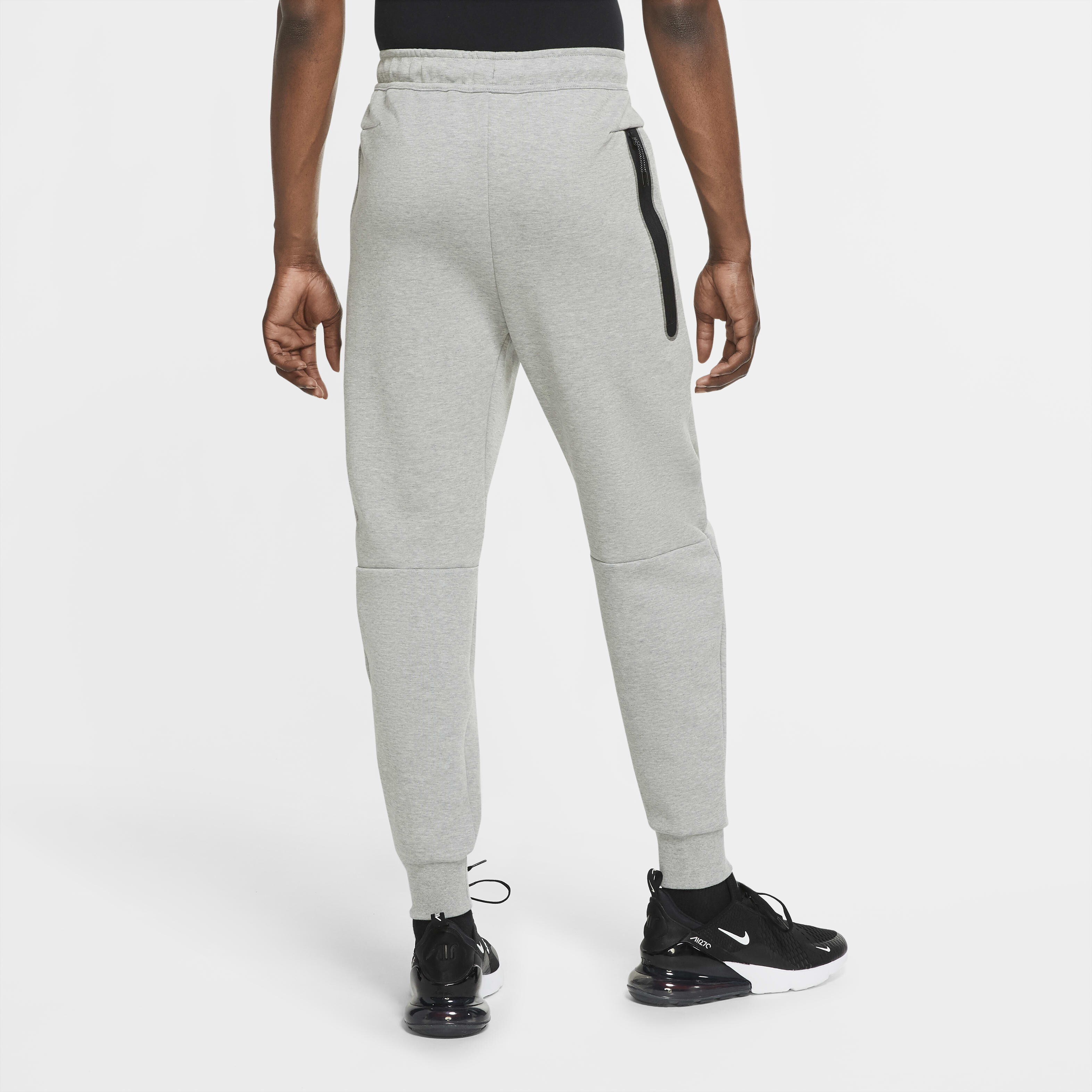 Buy Nike Sportswear Tech Fleece Men s Joggers Dark Grey Heather Black Nike Saudi Official