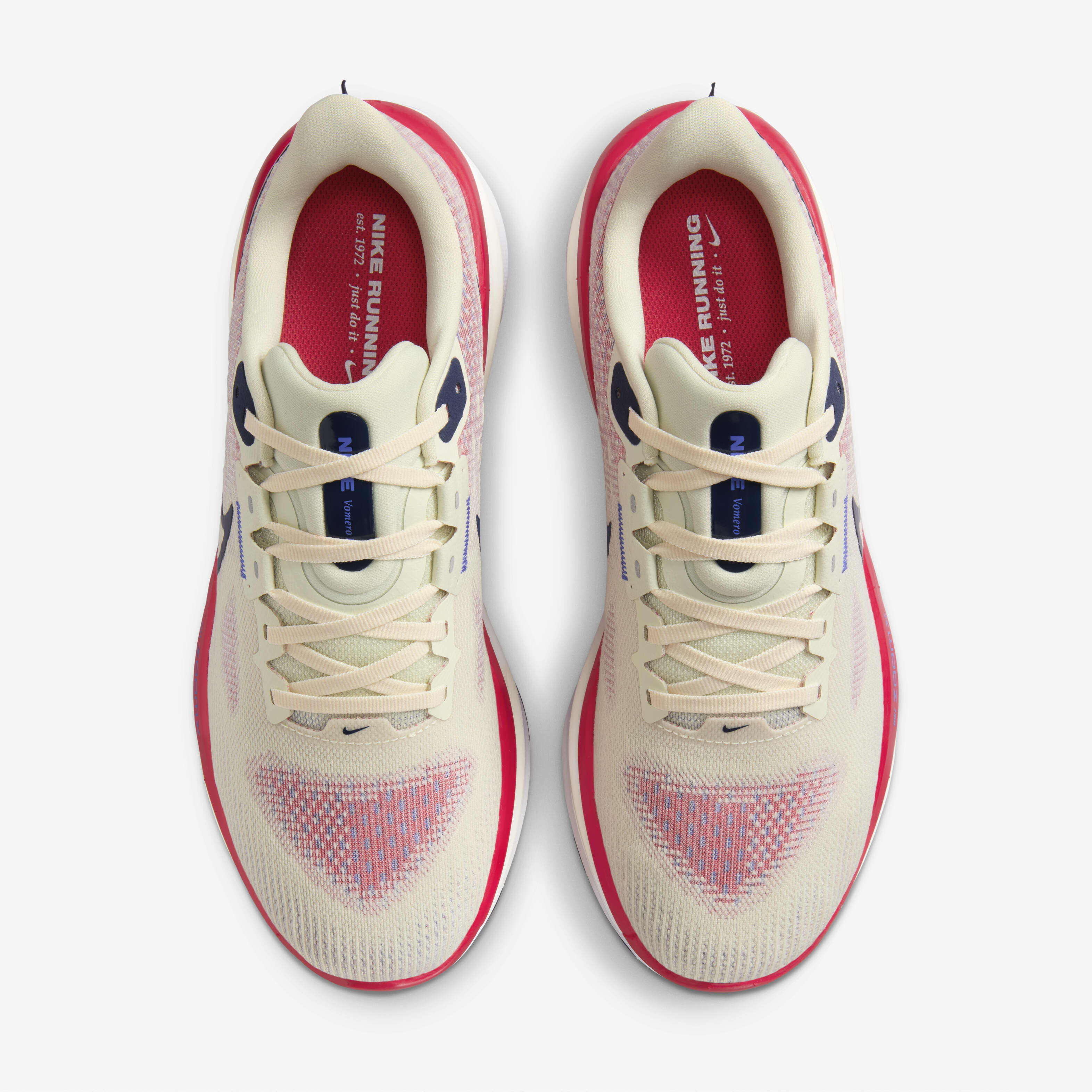 Vomero 17 28cmランニングシューズ クリーム/レッド/ネイビー Buy Nike Vomero 17 Men's Road Running Shoes - Sea Glass