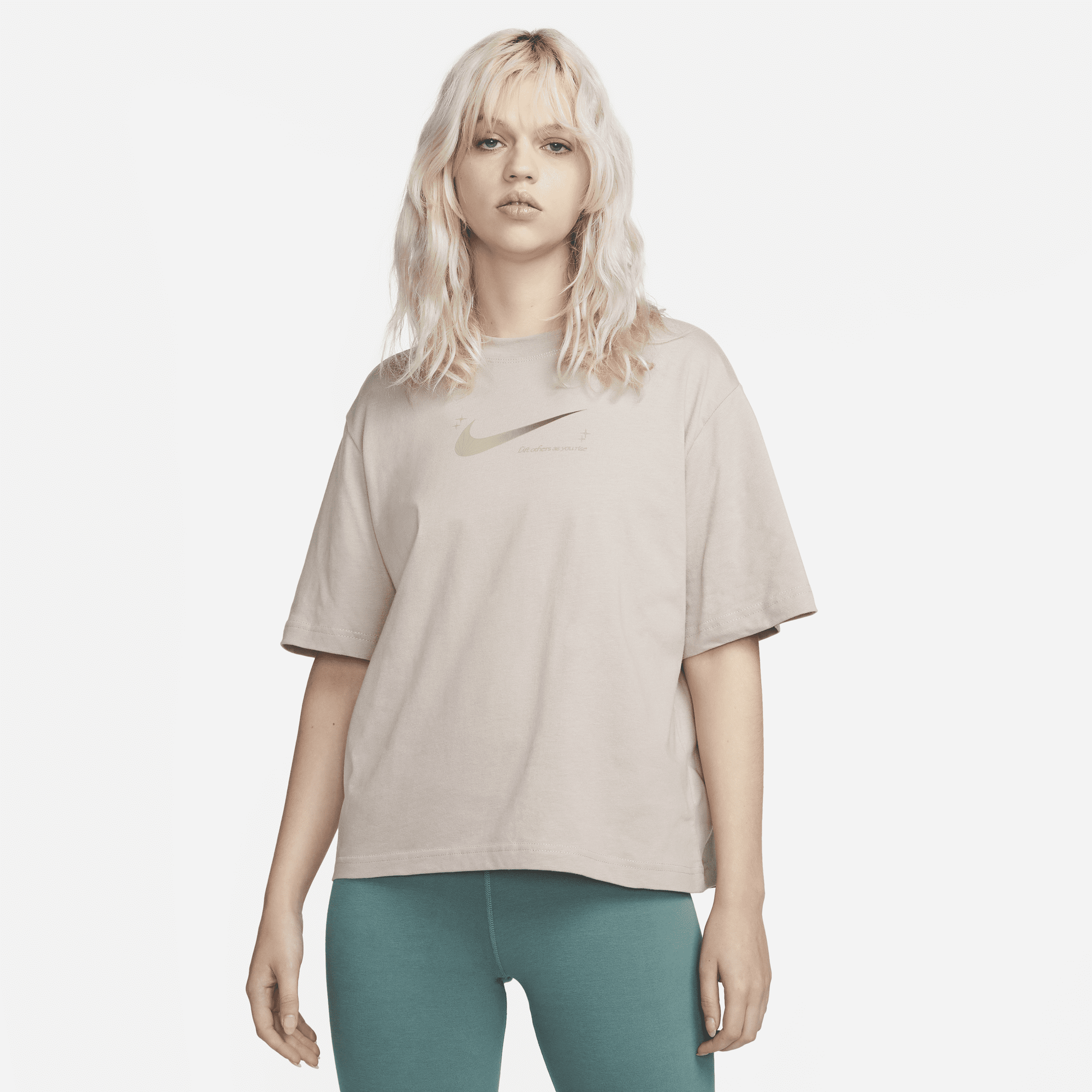 Shop Sportswear Women s T Shirt Nike KSA