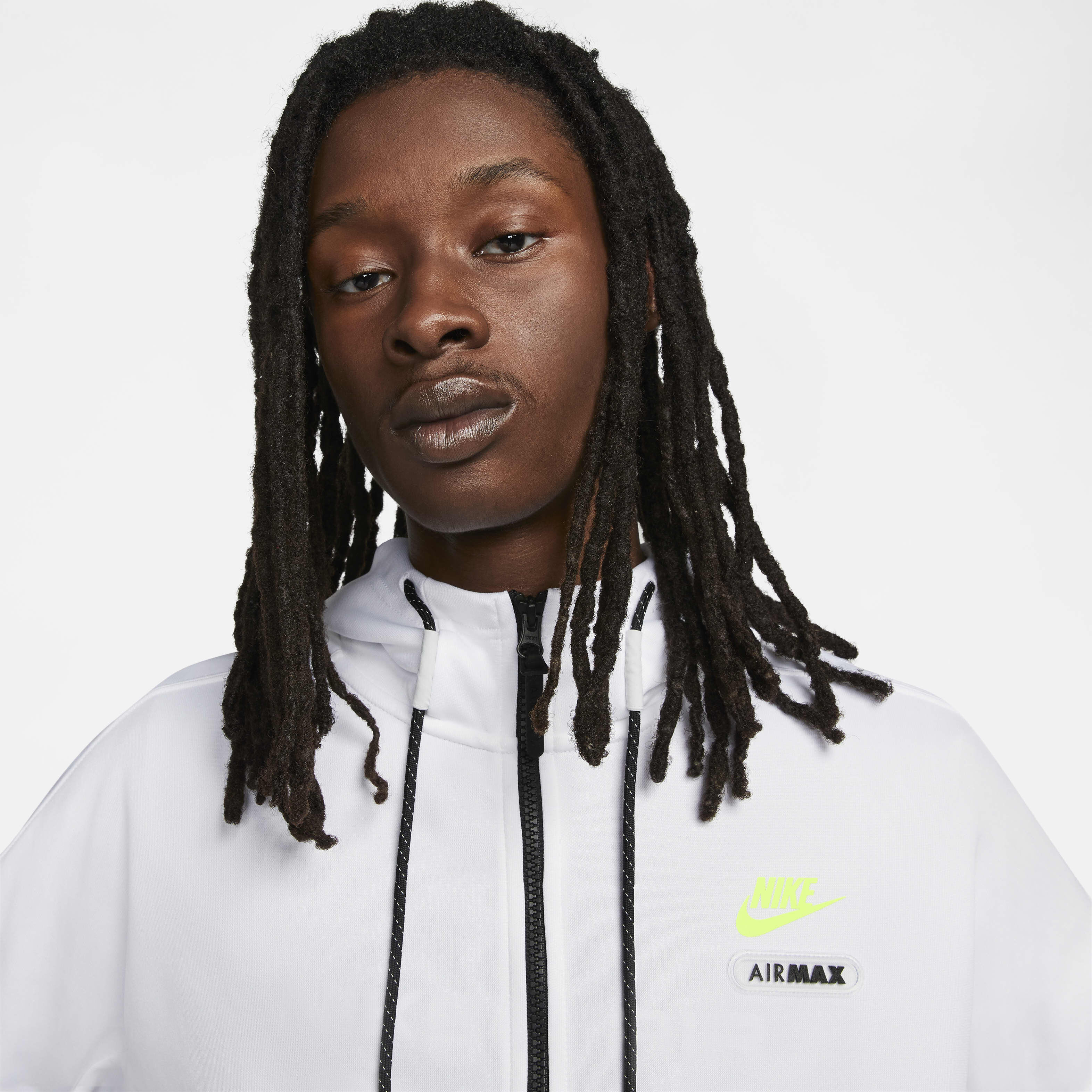 Nike air max hoodie white online