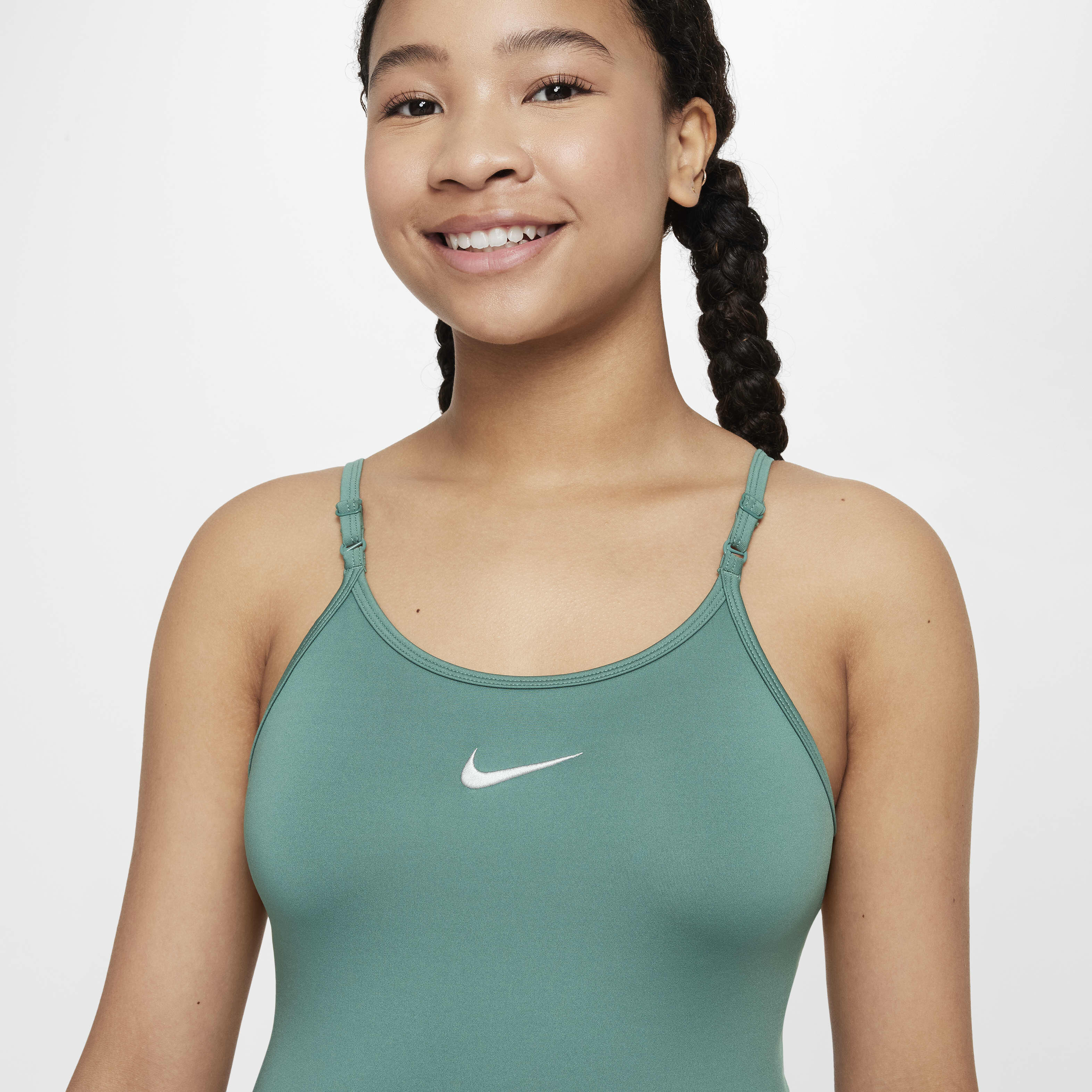 stinaレオタードtype Idrop size M Girls Cotton Lycra® Princess Seam Camisole Leotard | 1064c