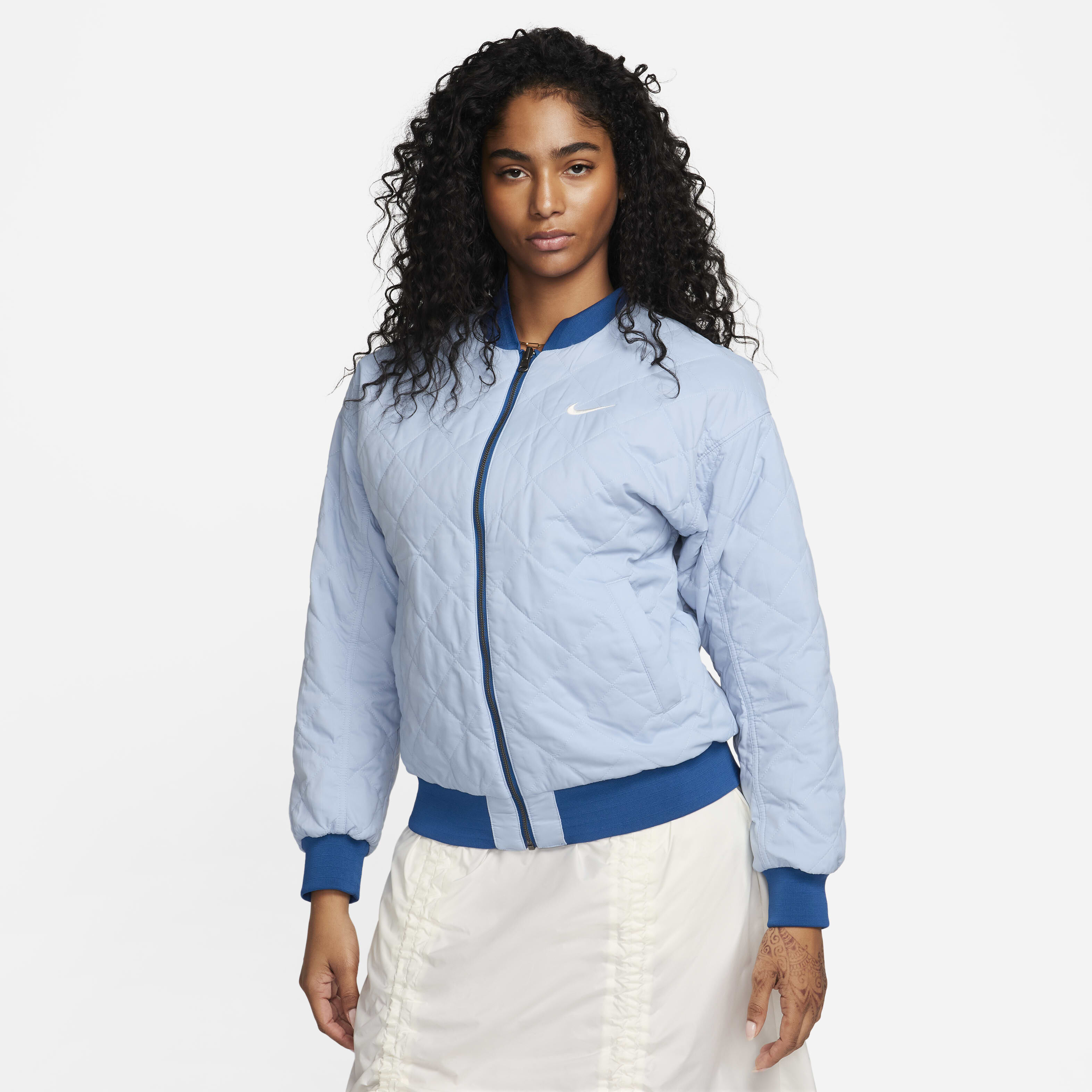 Buy Nike Sportswear Women s Reversible Varsity Bomber Jacket Nike Saudi Official