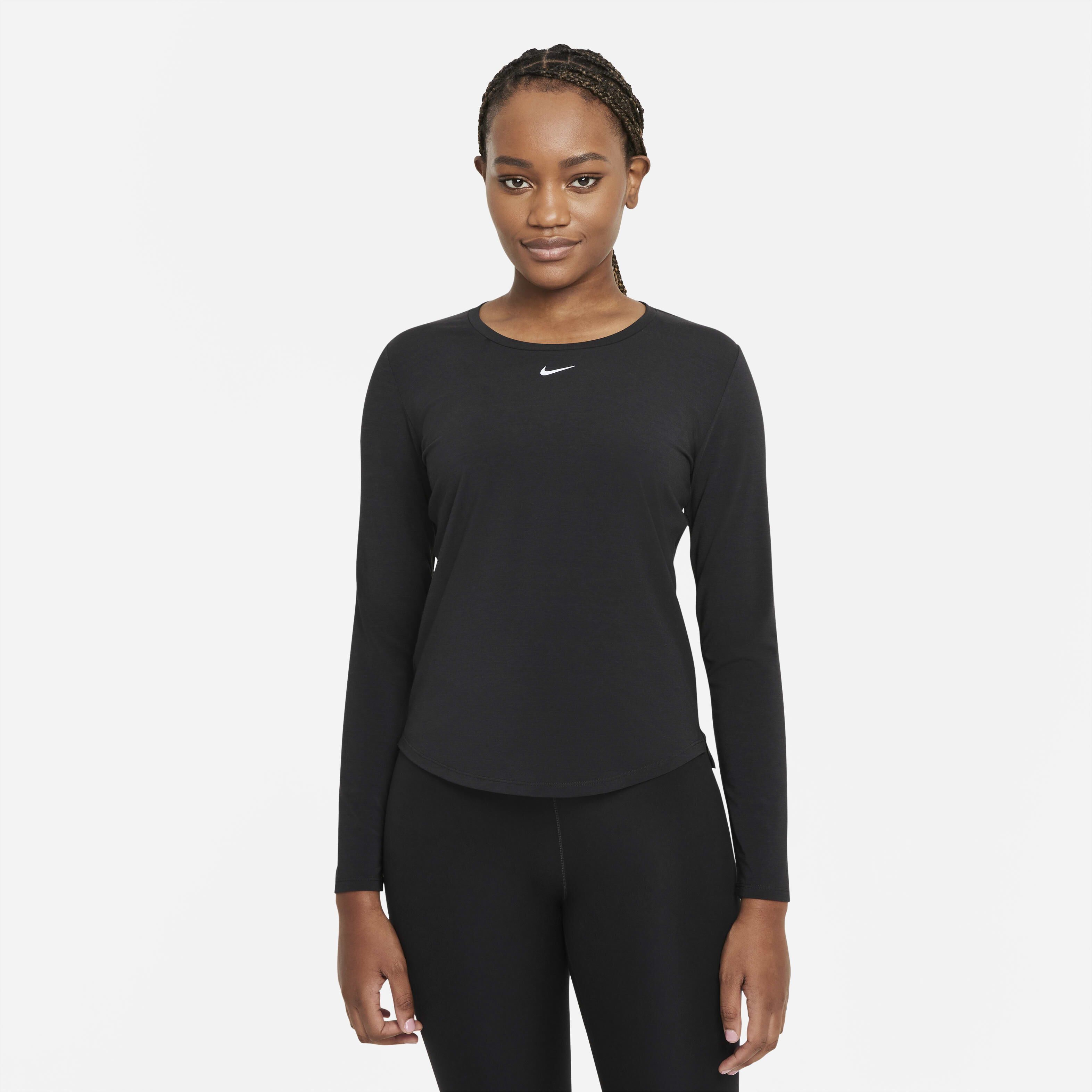 Buy Nike Dri FIT UV One Luxe Women s Standard Fit Long Sleeve Top Nike Saudi Official