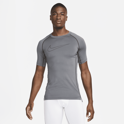 Shop Pro Dri FIT Men s Tight Fit Short Sleeve Top Nike KSA