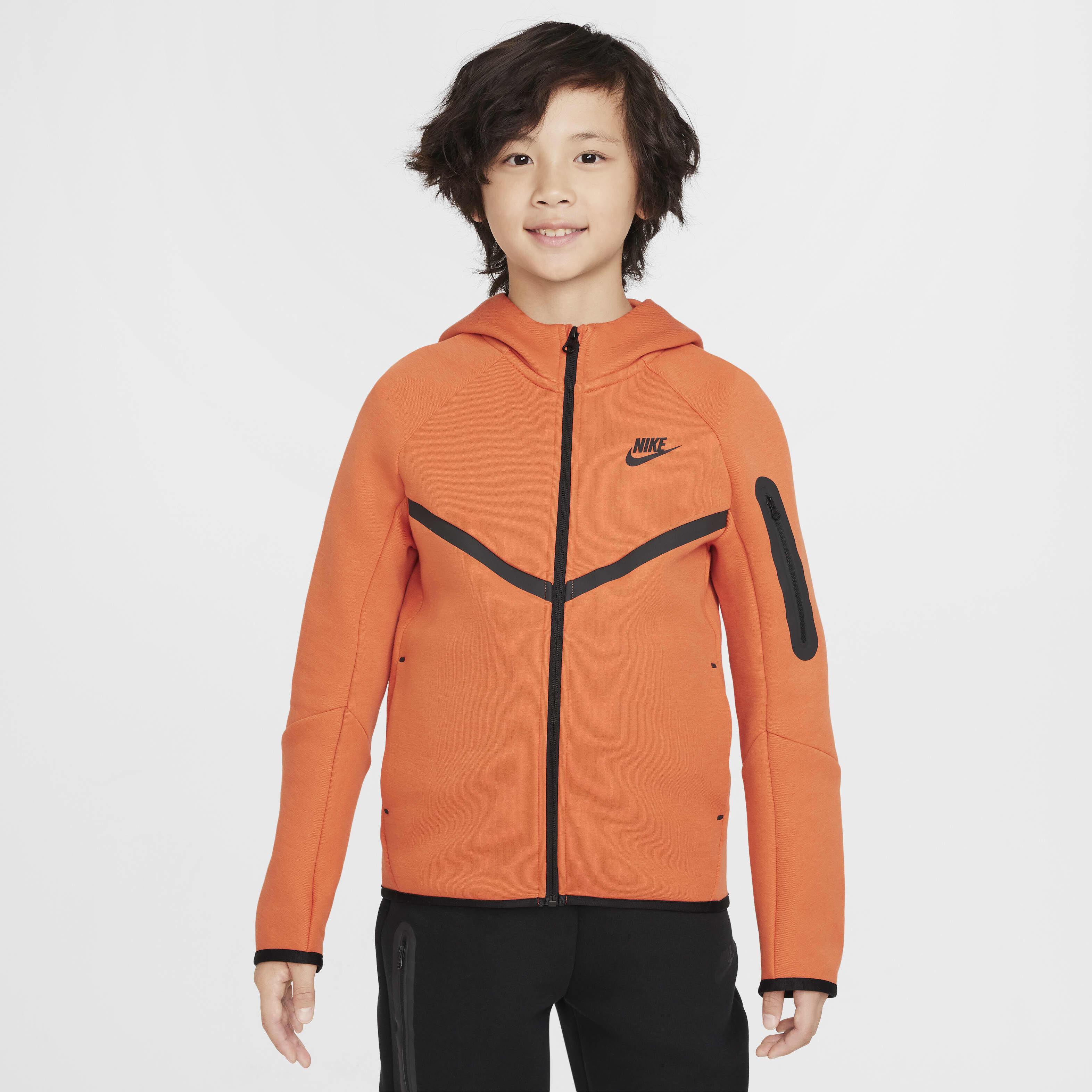 Buy Nike Sportswear Tech Fleece Older Kids Full Zip Hoodie Nike Saudi Official